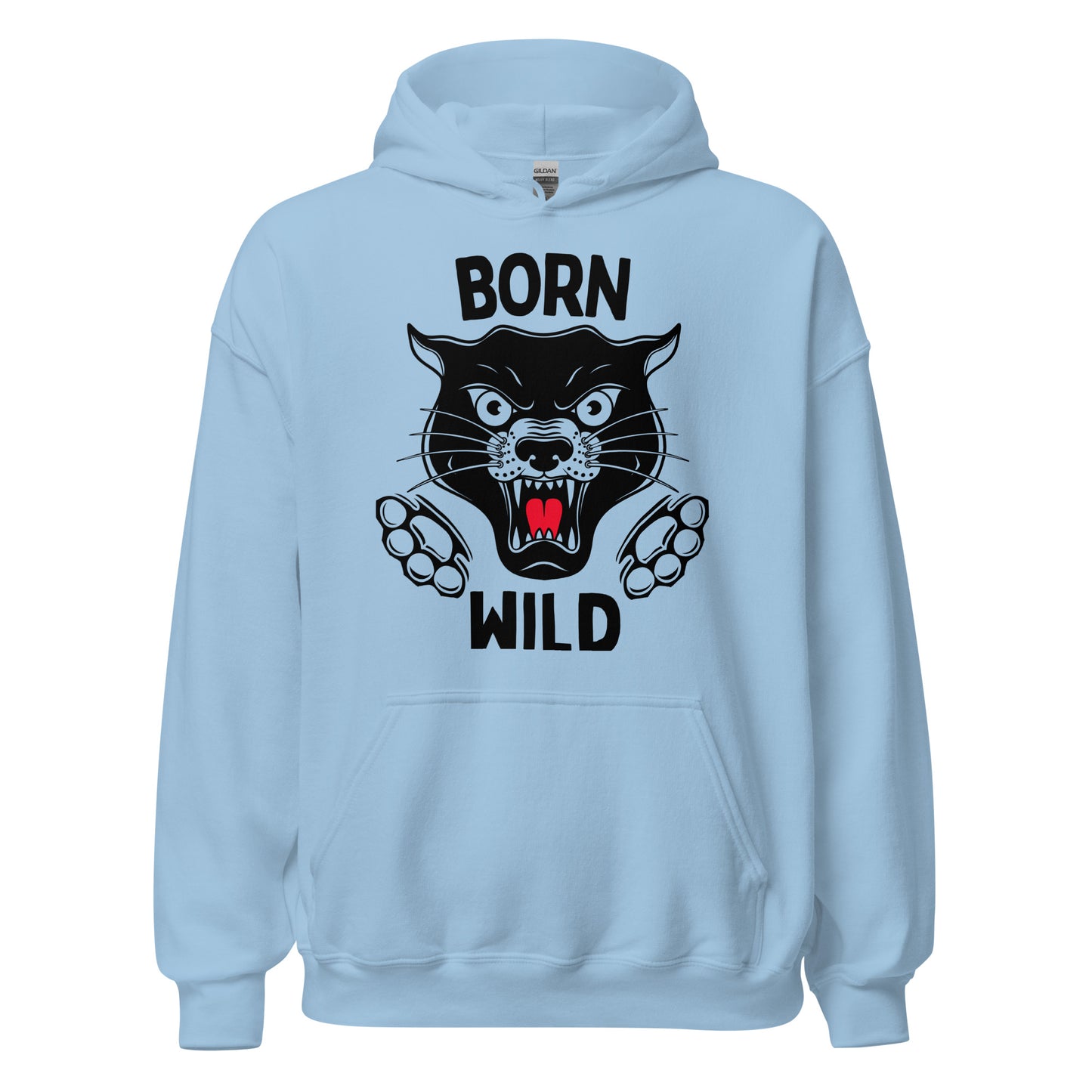 Born Wild - Traditional Panther Unisex Hoodie
