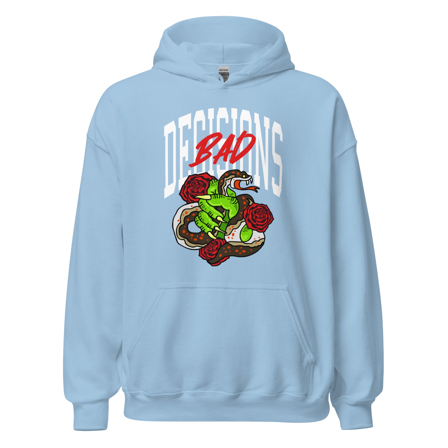 BAD Decisions traditional tattoo Unisex Hoodie