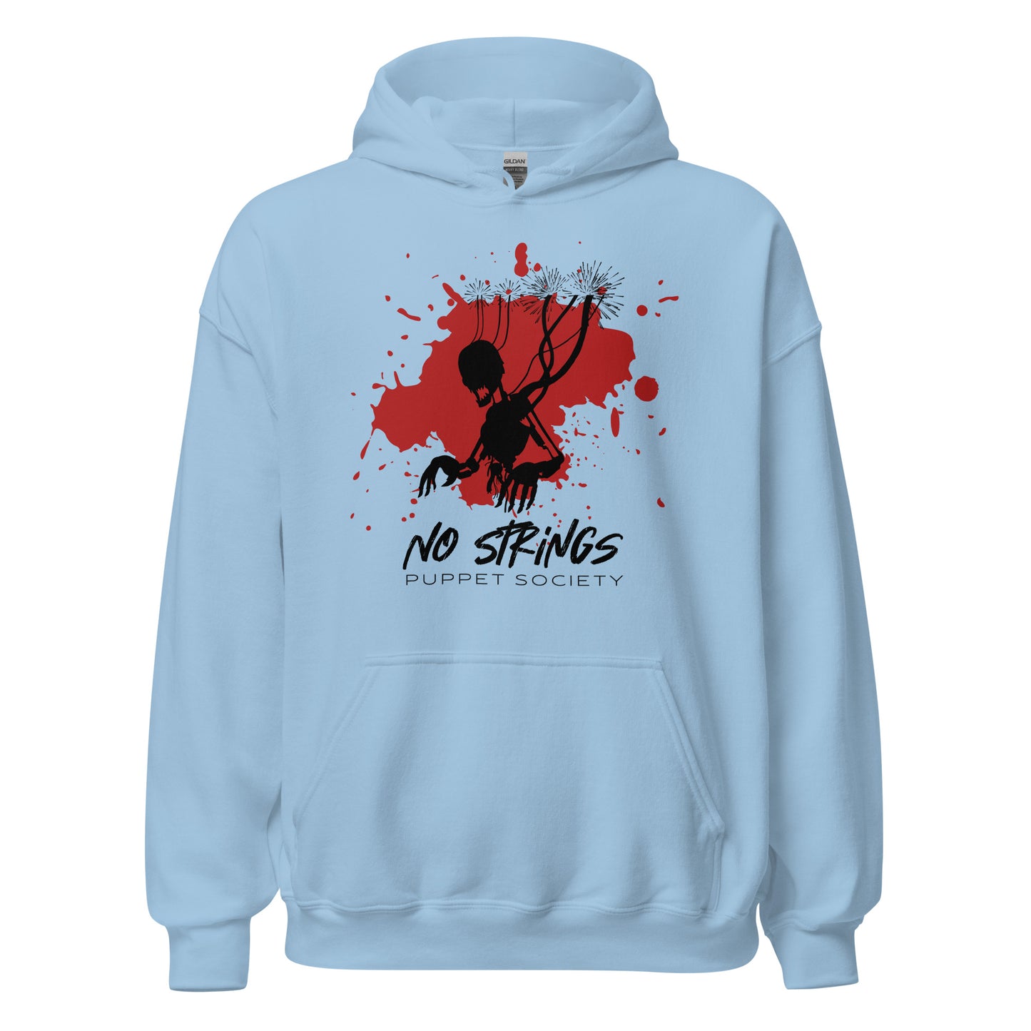 NO STRINGS - Puppet Society Unisex Hoodie