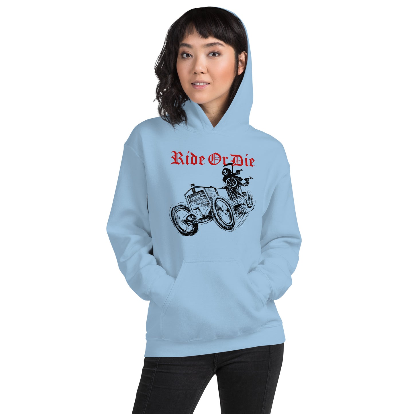 Ride or Die reaper Unisex Hoodie