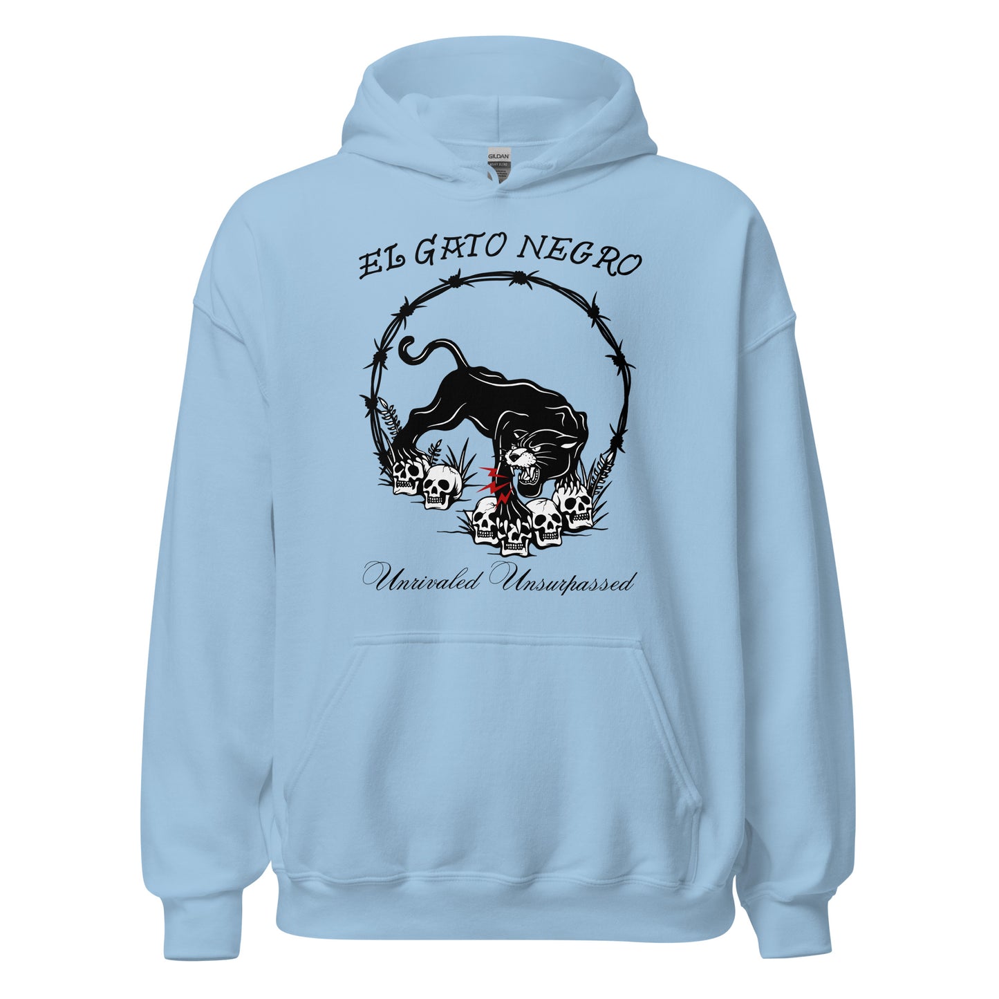 El Gato Negro - Unrivaled Unsurpassed Unisex Hoodie