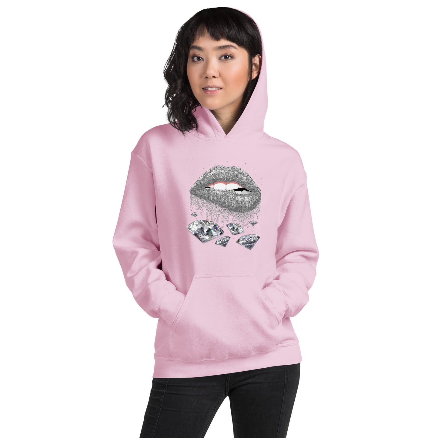 Diamond Lips Unisex Hoodie