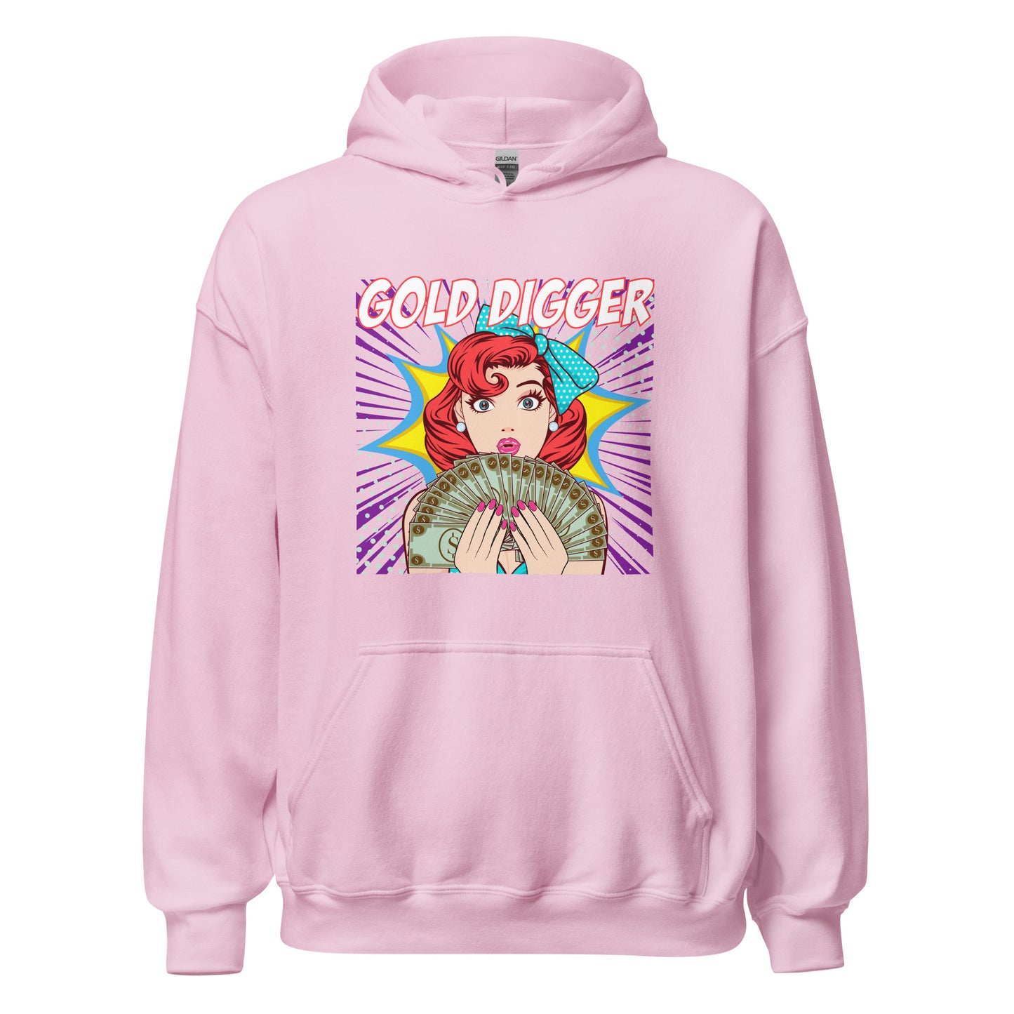 GOLD DIGGER pop art Unisex Hoodie
