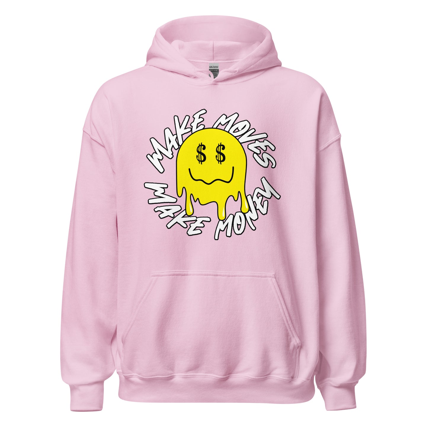 Smile - Make Moves Make Money Unisex Hoodie