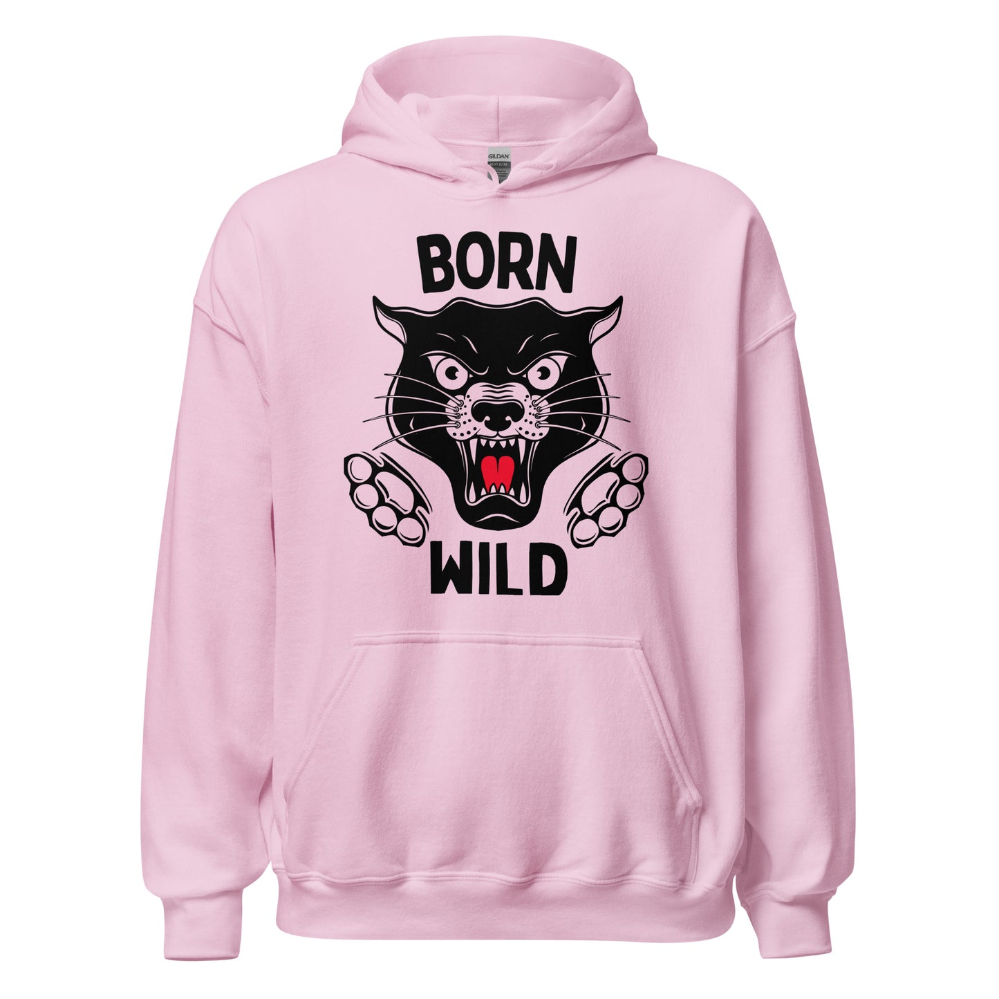 Born Wild - Traditional Panther Unisex Hoodie