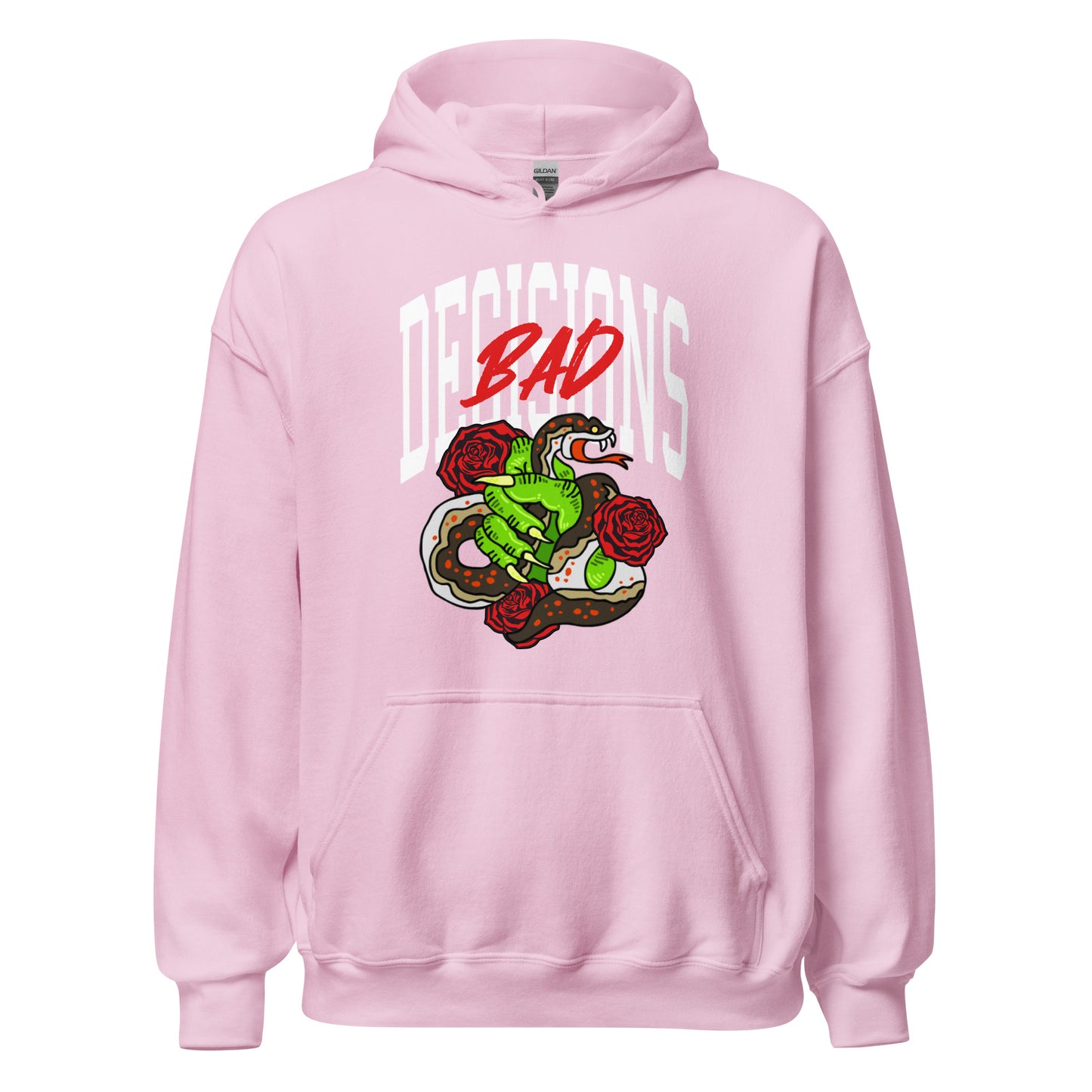 BAD Decisions traditional tattoo Unisex Hoodie