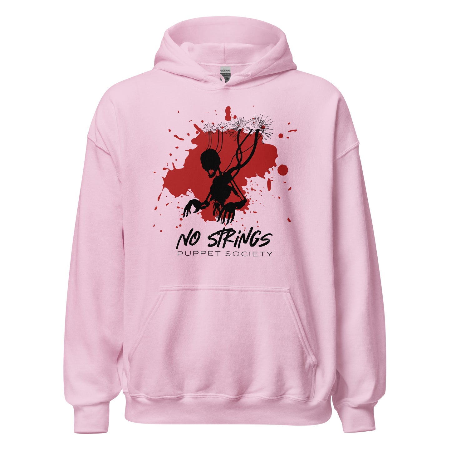 NO STRINGS - Puppet Society Unisex Hoodie