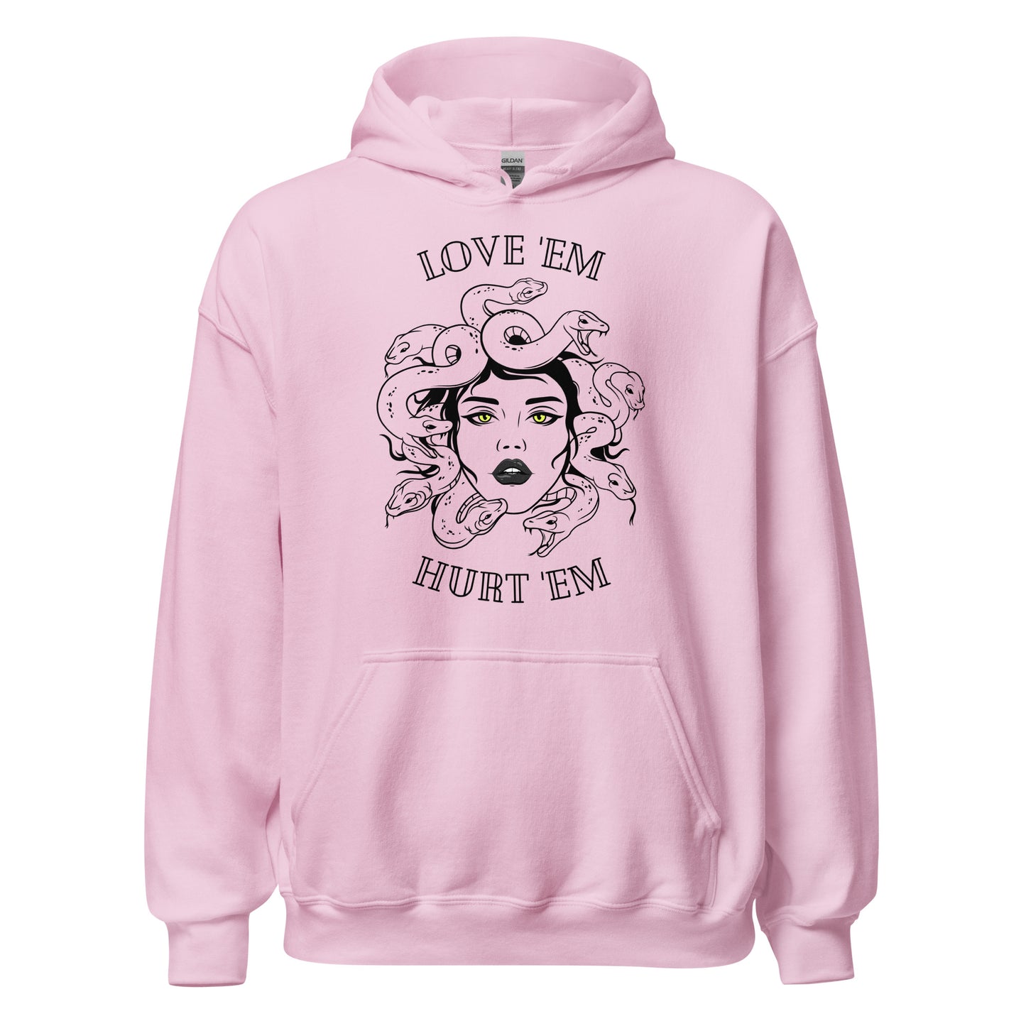 Medusa - Love 'em Hurt 'em Unisex Hoodie