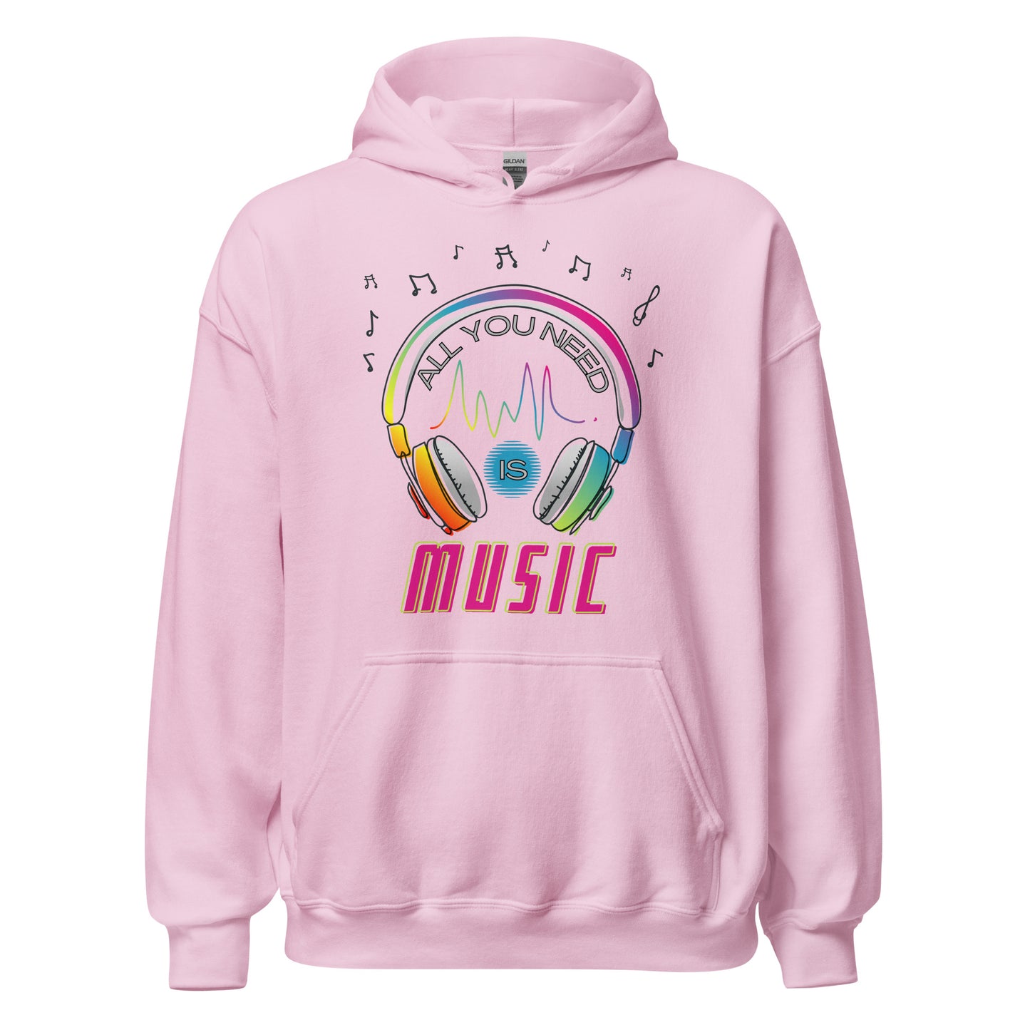 All you need is MUSIC Unisex Hoodie