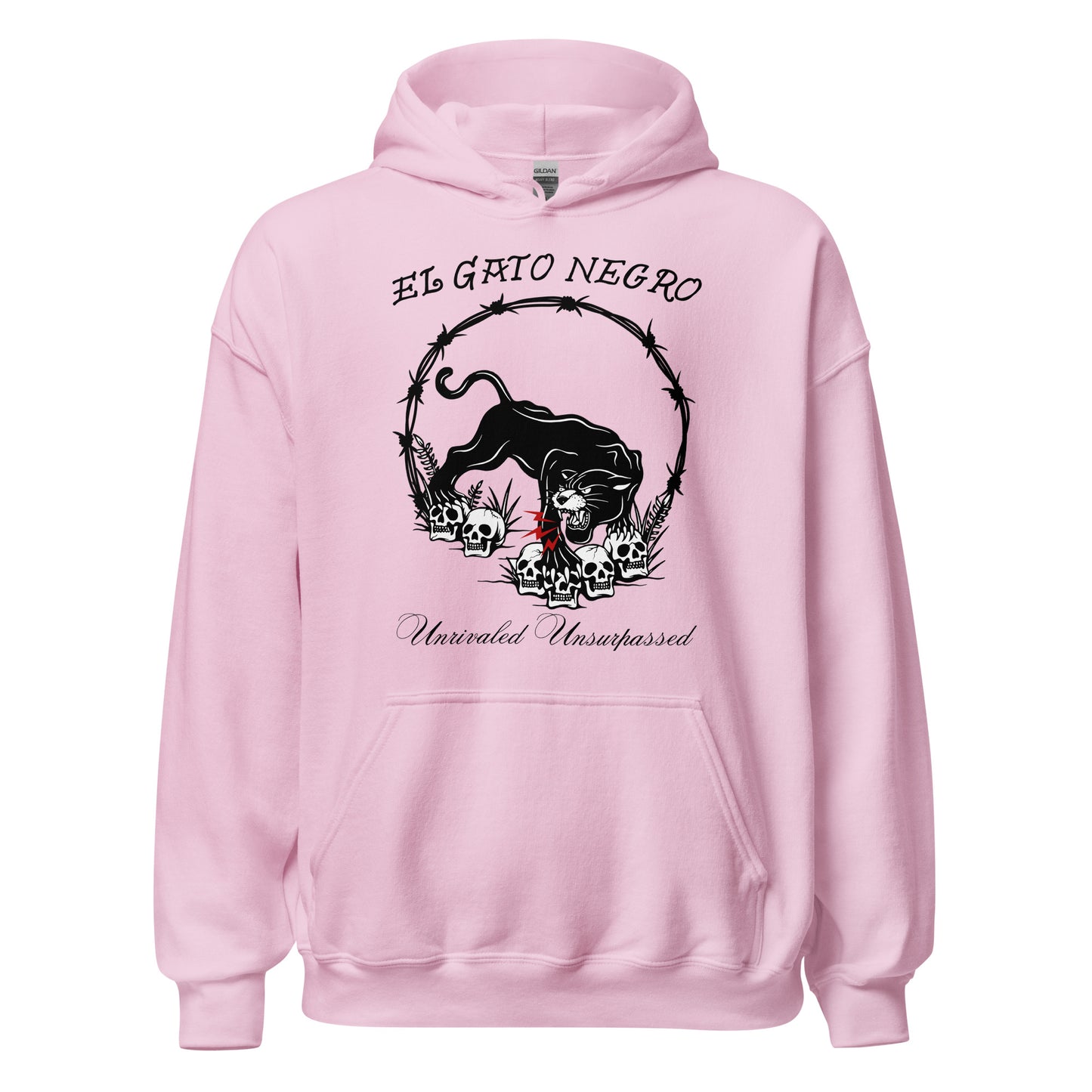 El Gato Negro - Unrivaled Unsurpassed Unisex Hoodie