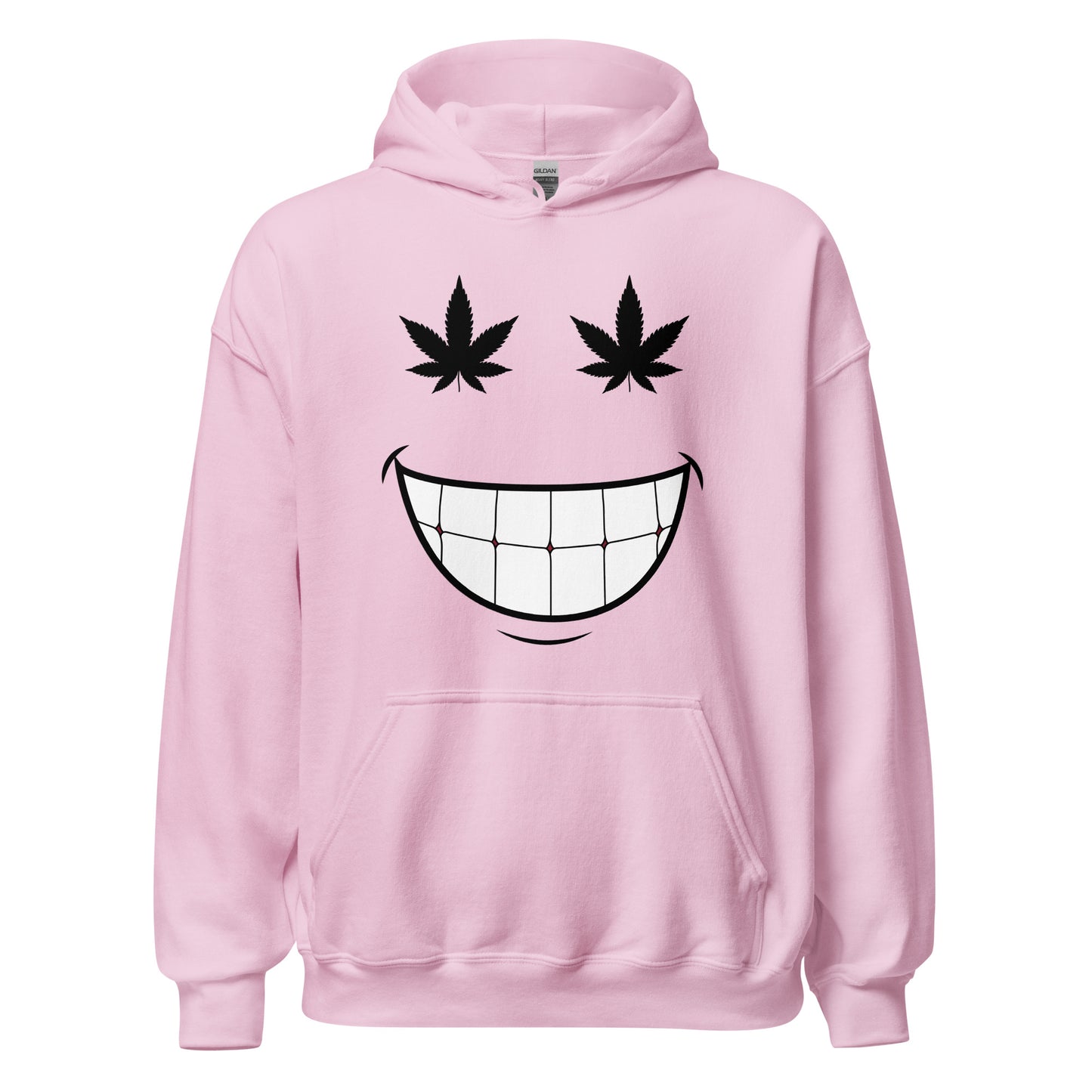Cannabis Weed 420 Smiley Unisex Hoodie