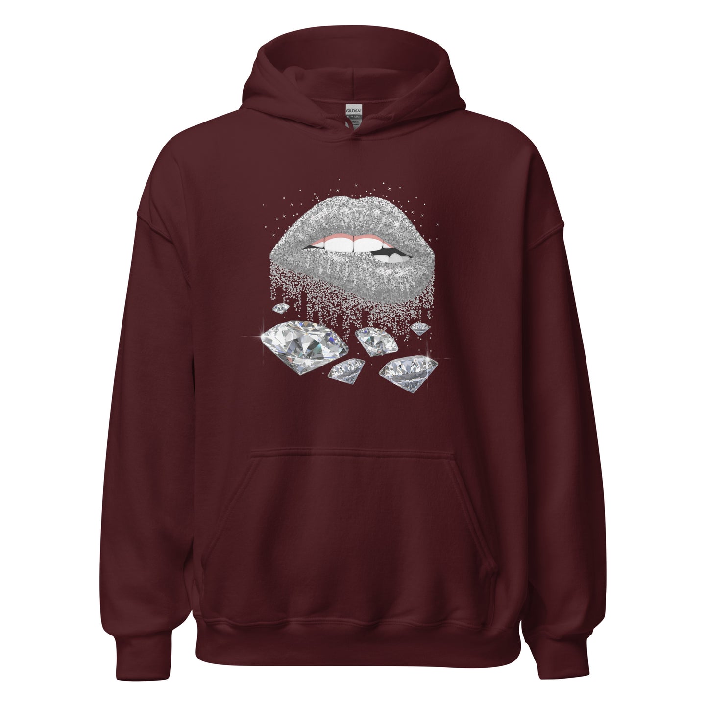 Diamond Lips Unisex Hoodie