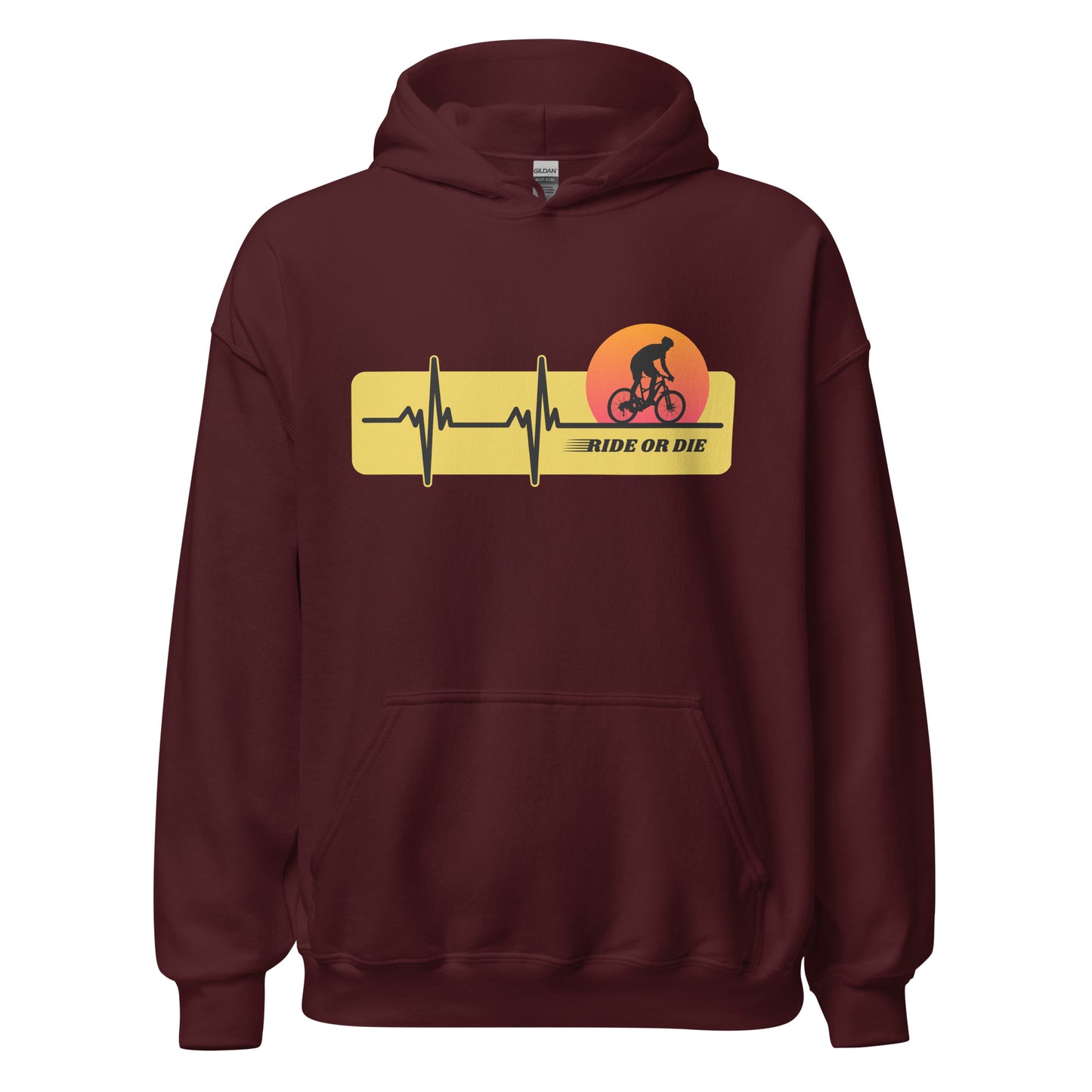 RIDE OR DIE cycling Unisex Hoodie