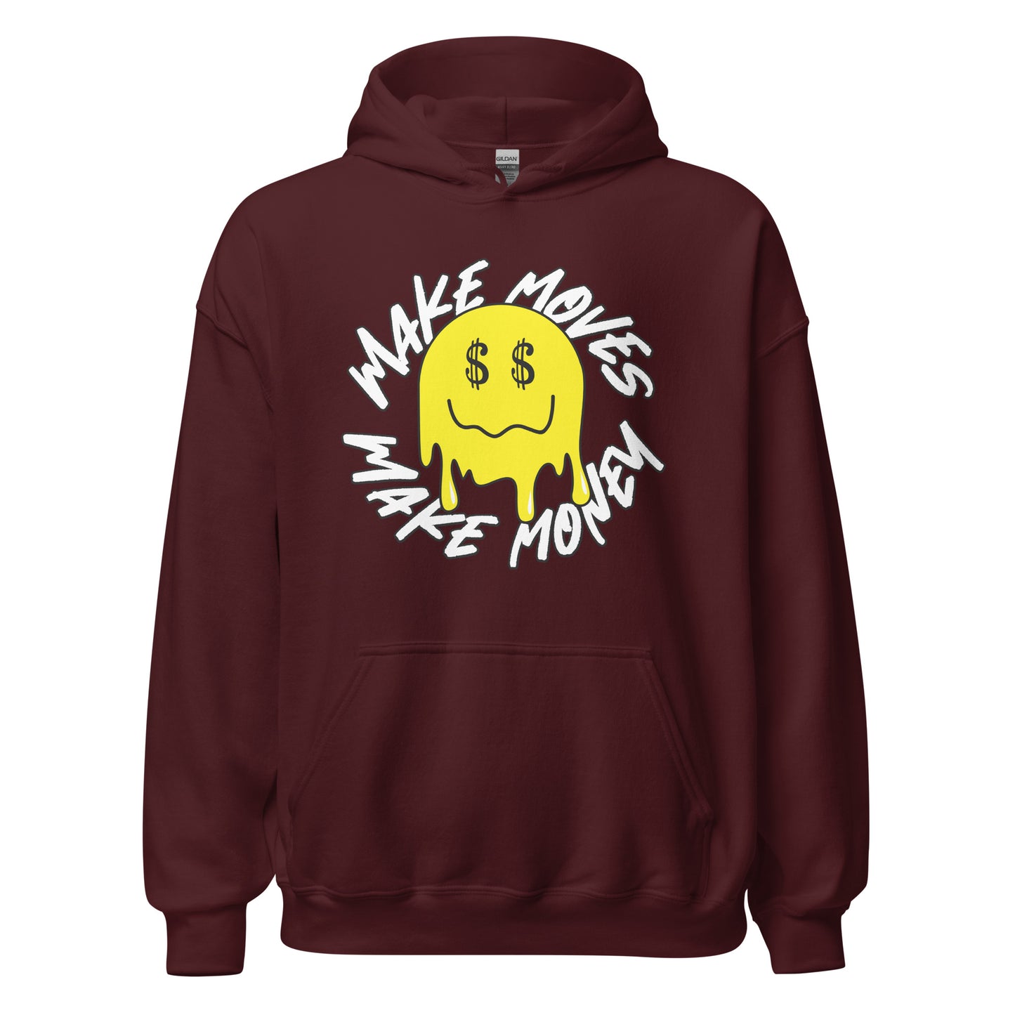 Smile - Make Moves Make Money Unisex Hoodie