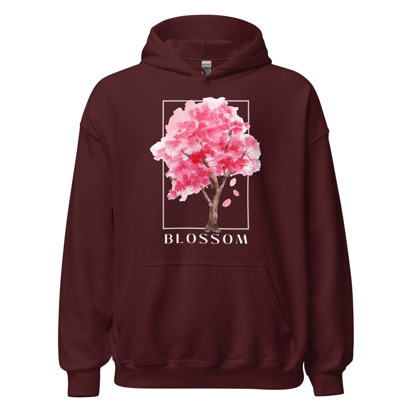 Blossom watercolor tree Unisex Hoodie