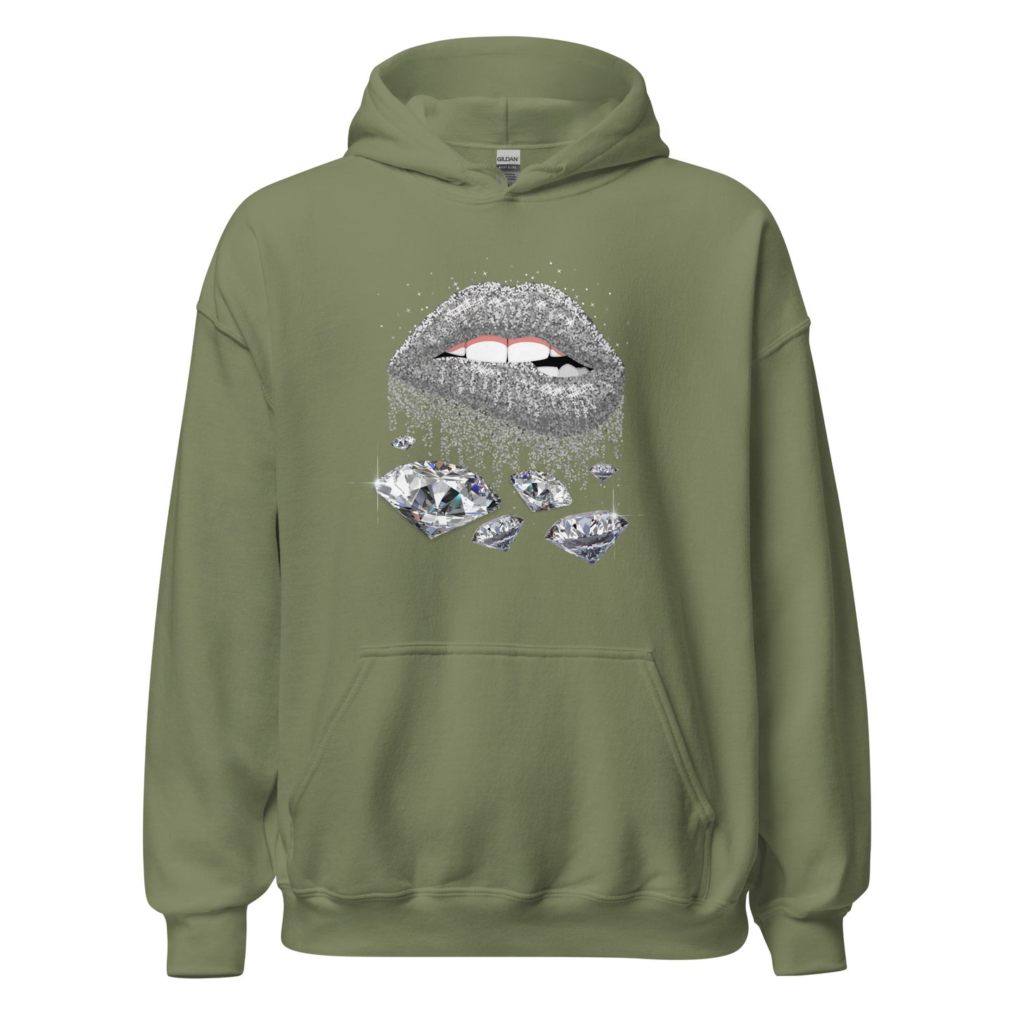 Diamond Lips Unisex Hoodie