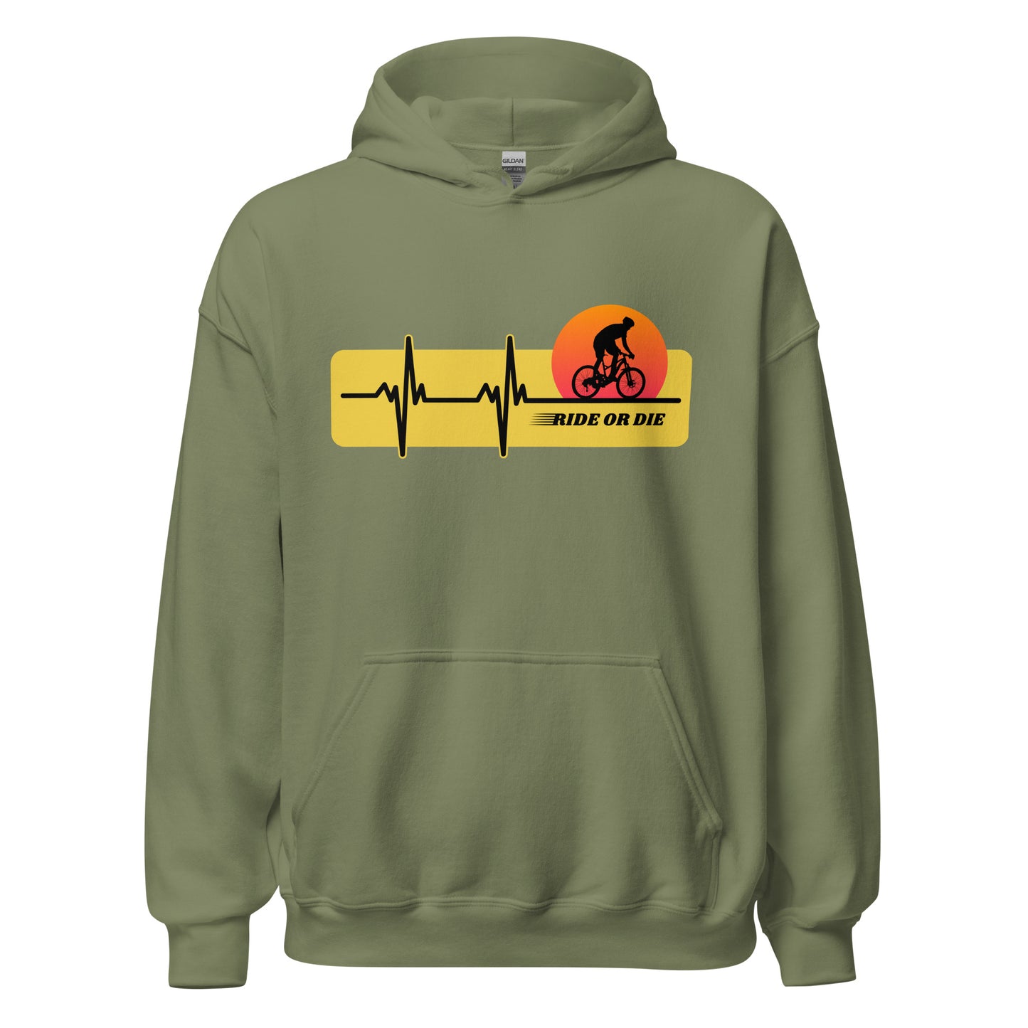 RIDE OR DIE cycling Unisex Hoodie