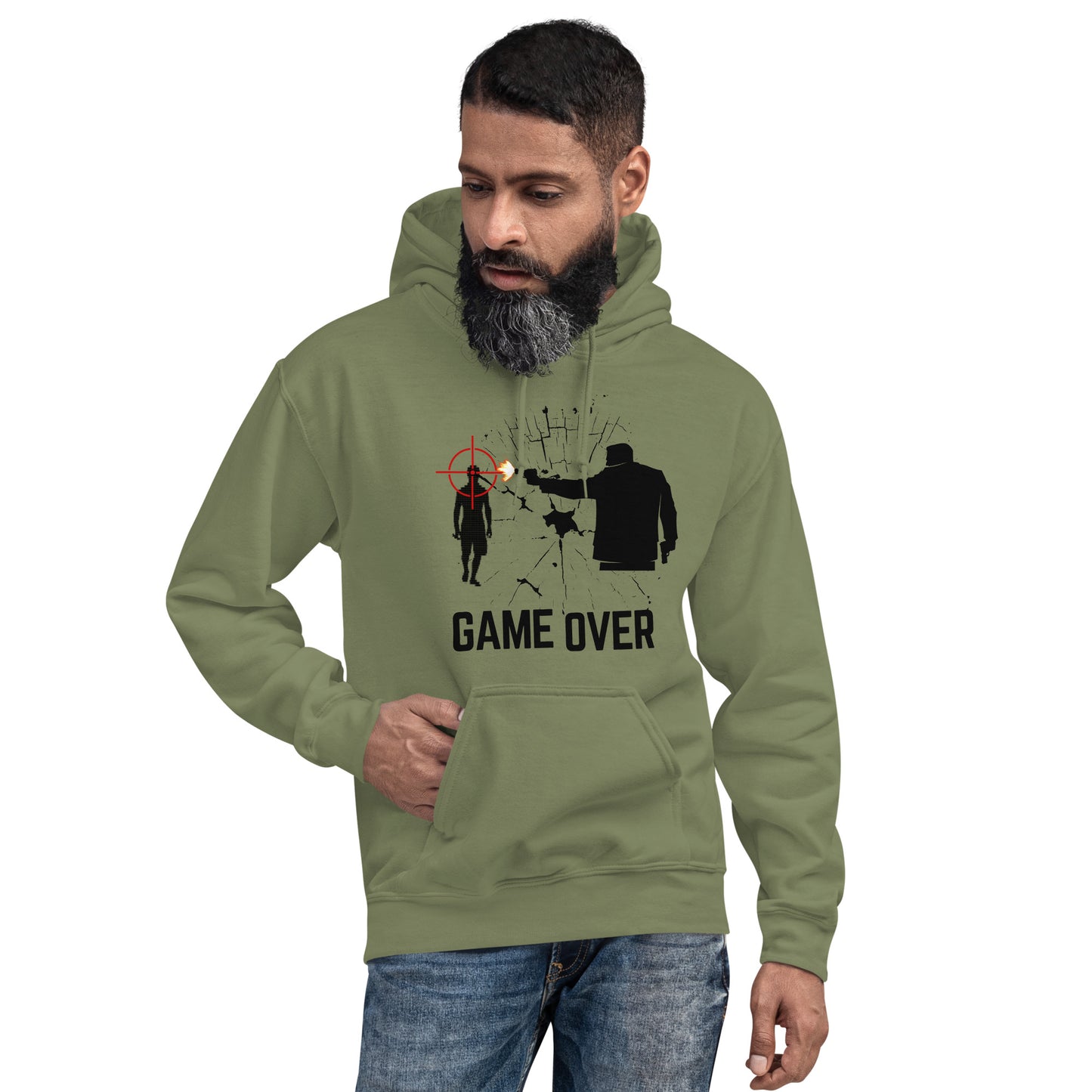 Shooter - GAME OVER Unisex Hoodie