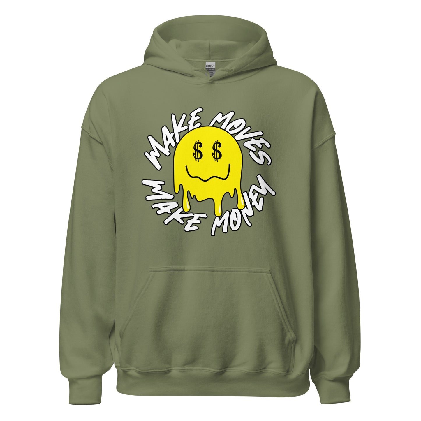 Smile - Make Moves Make Money Unisex Hoodie