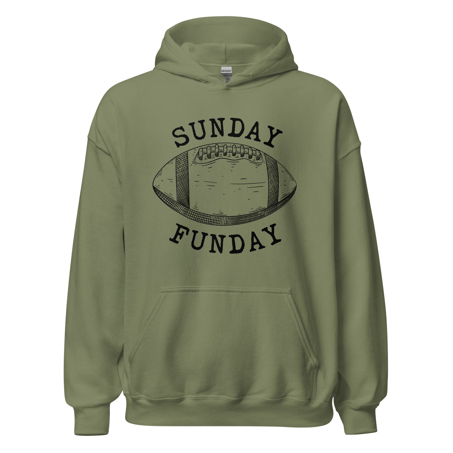 Sunday Funday football Unisex Hoodie