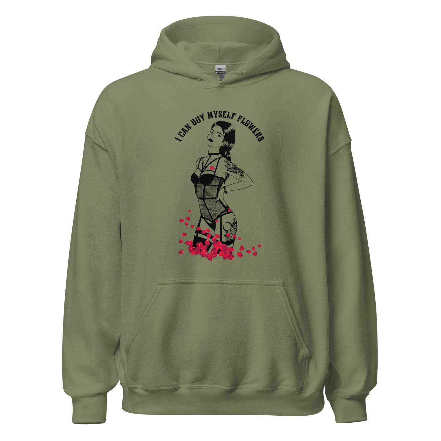 I Can Buy Myself Flowers Unisex Hoodie