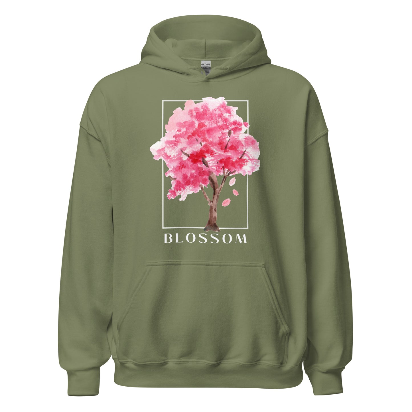 Blossom watercolor tree Unisex Hoodie