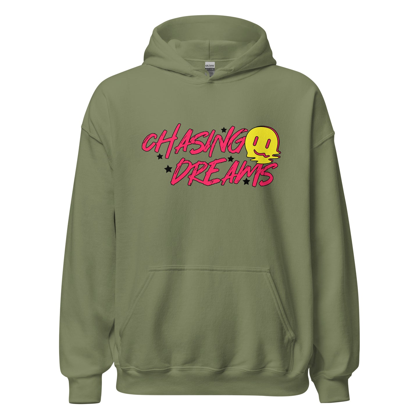 Chasing Dreams - Melting Emoji Unisex Hoodie