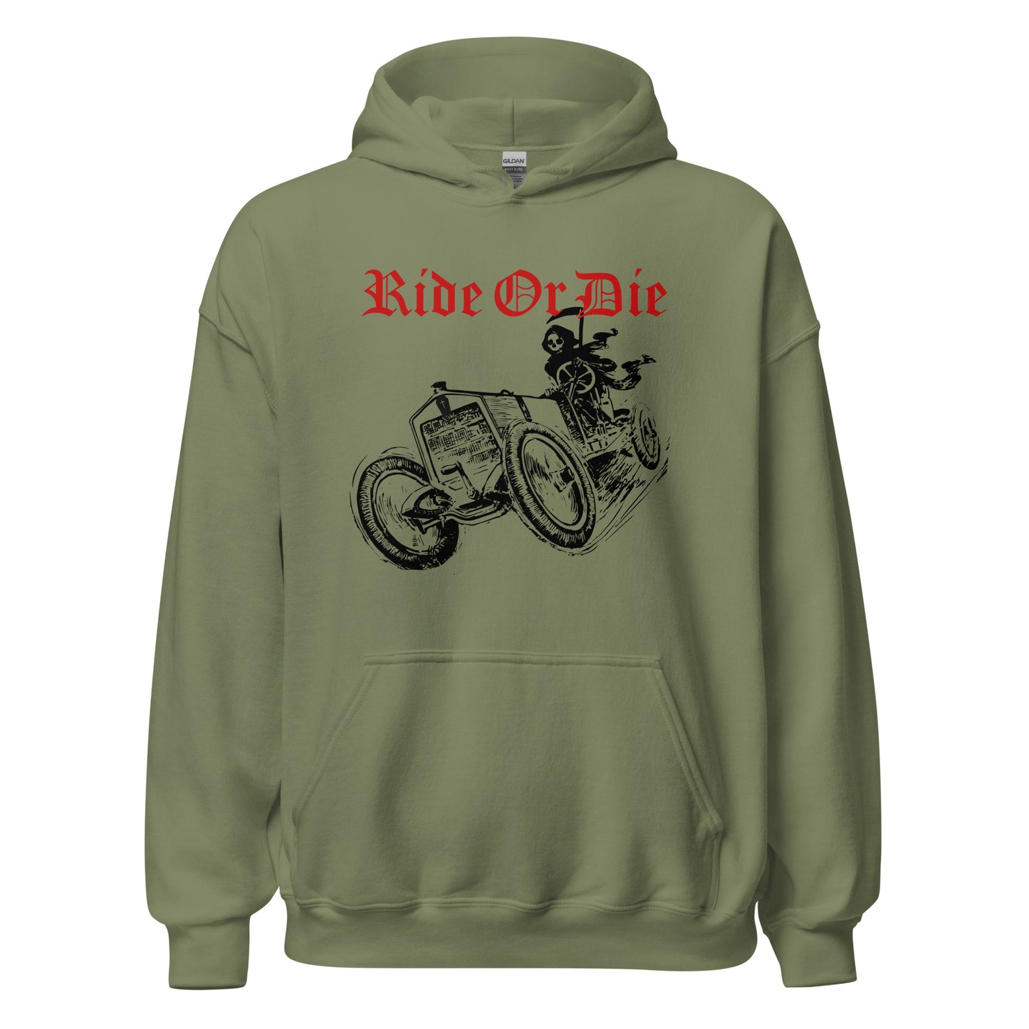Ride or Die reaper Unisex Hoodie