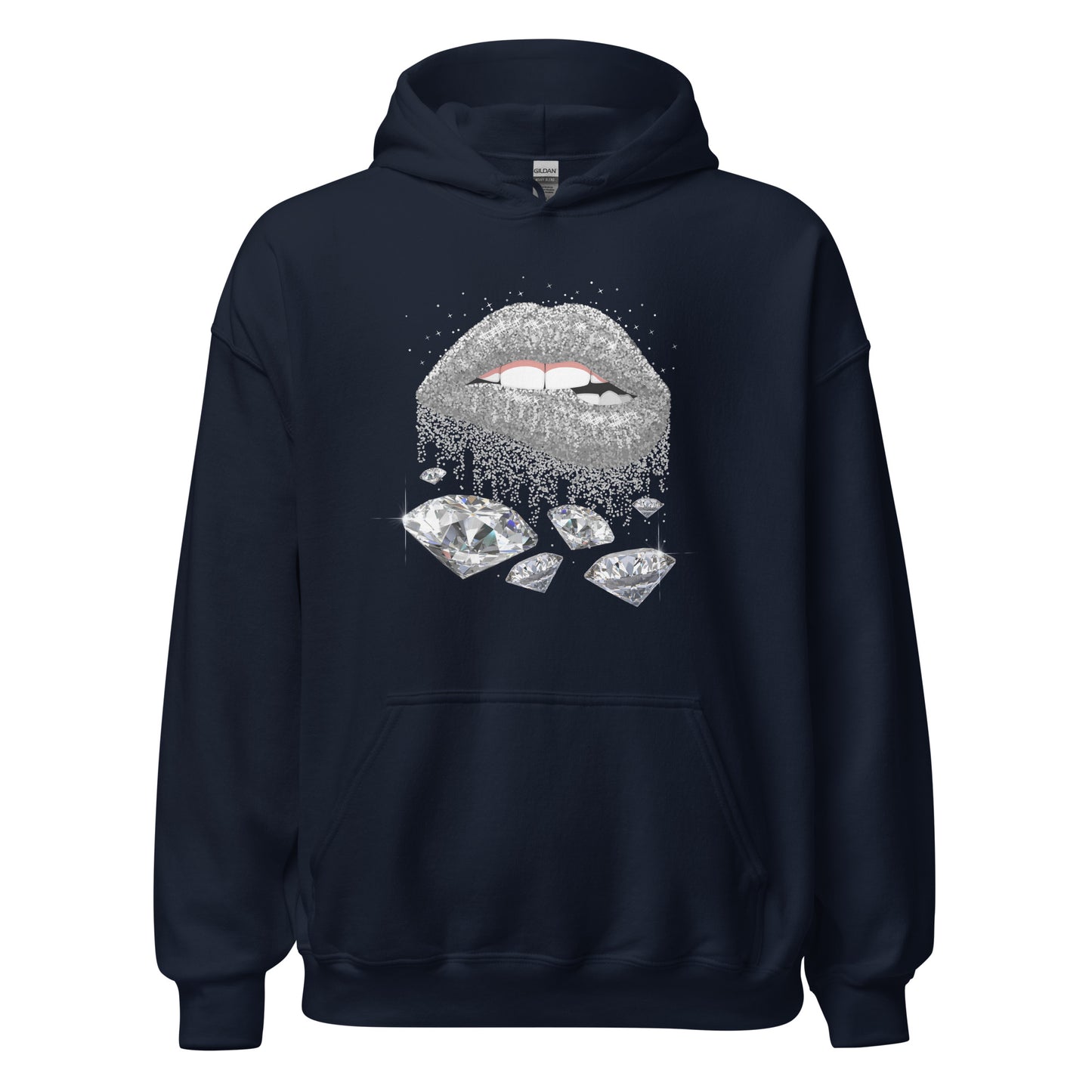 Diamond Lips Unisex Hoodie