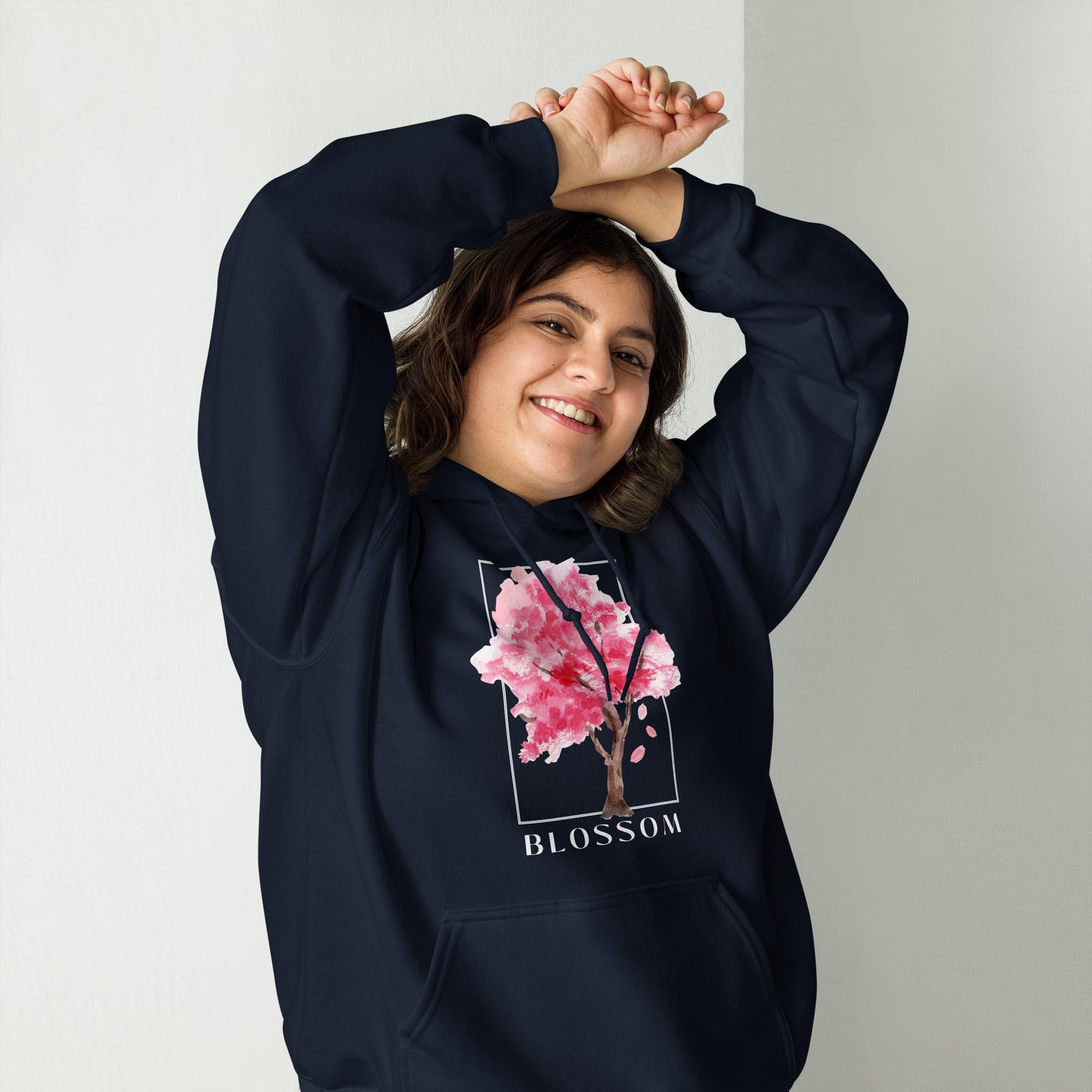Blossom watercolor tree Unisex Hoodie