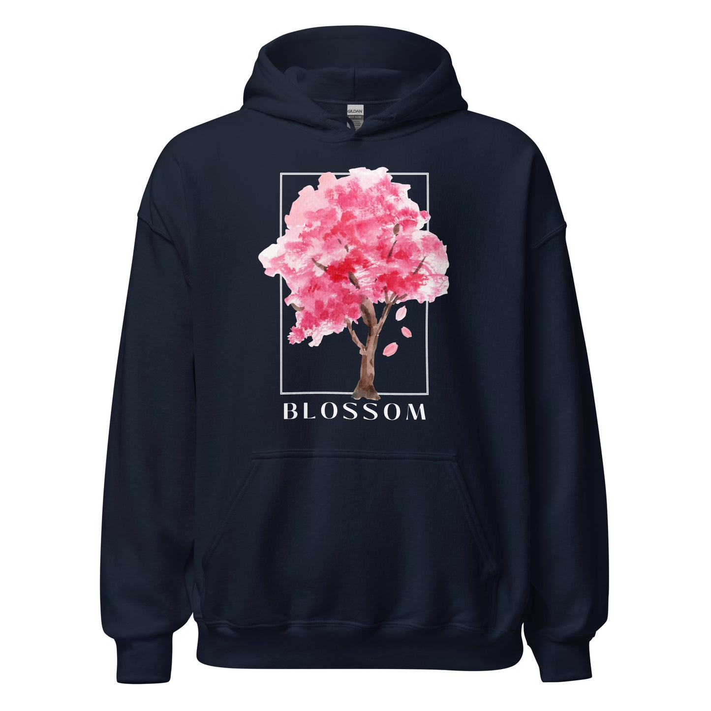 Blossom watercolor tree Unisex Hoodie