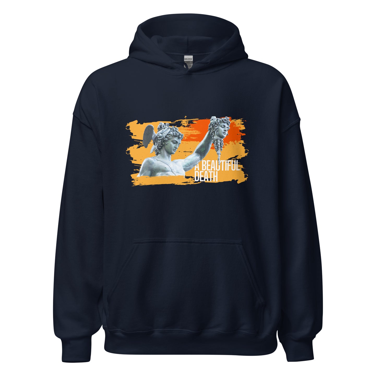 Artwork Painting Beautiful Death Statue Unisex Hoodie