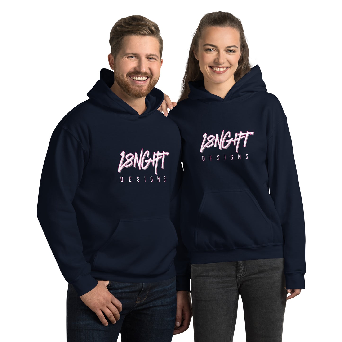 L8NGHT Heart One Unisex Hoodie