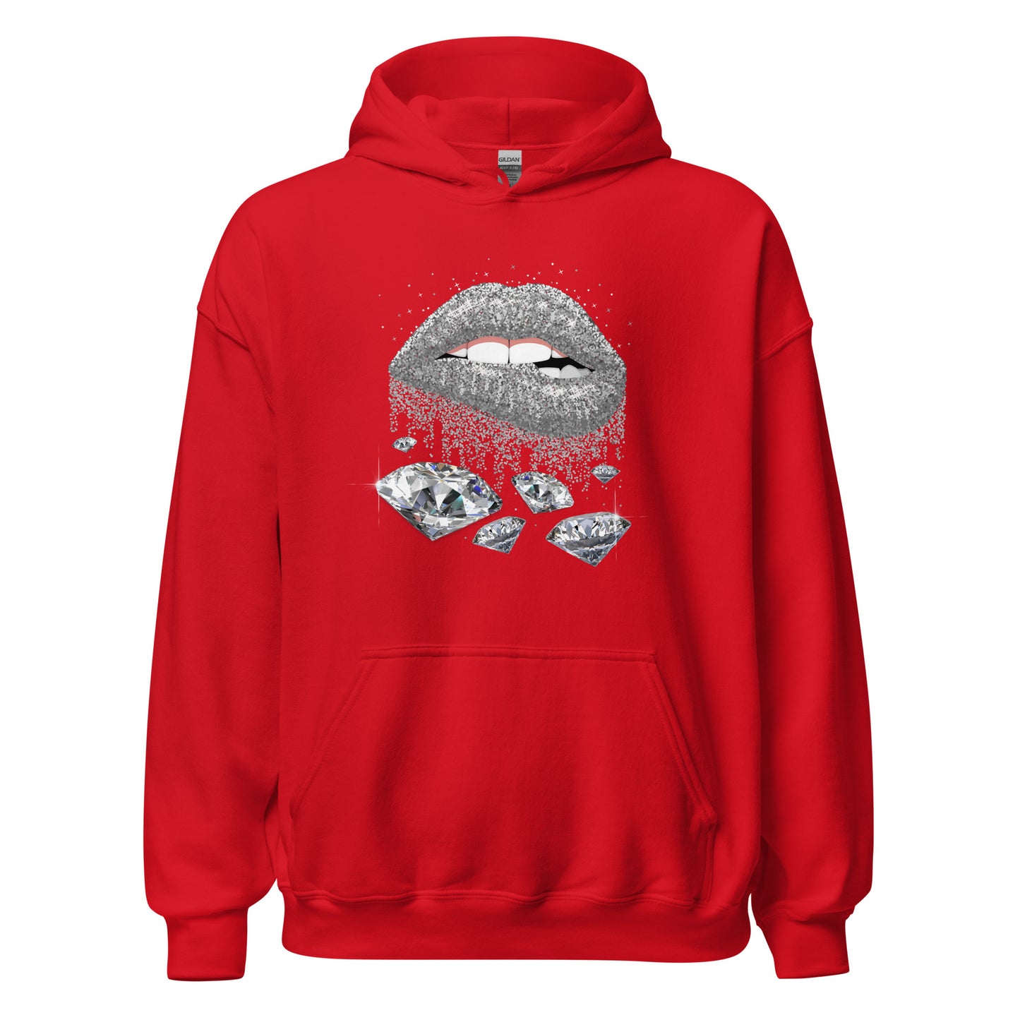 Diamond Lips Unisex Hoodie