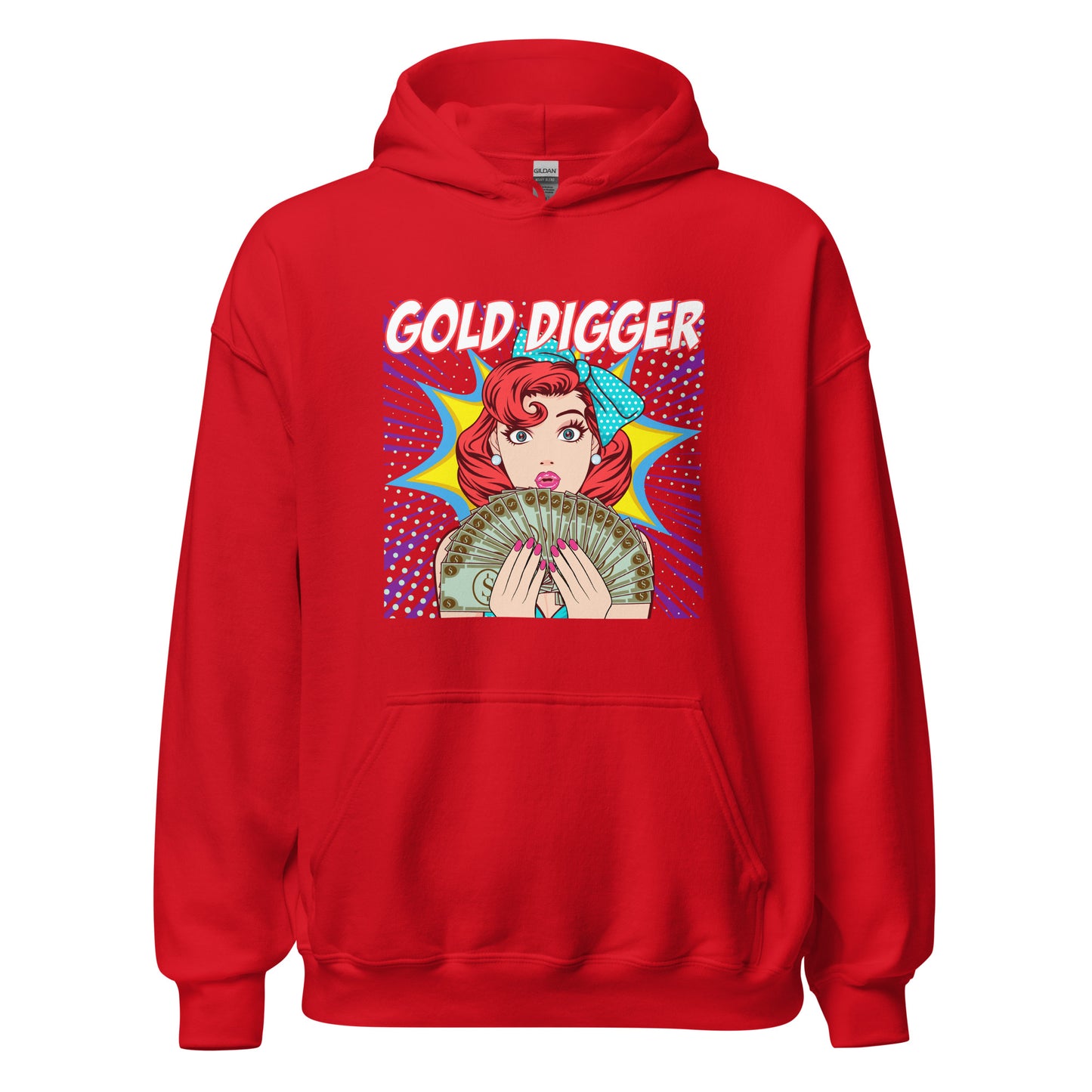 GOLD DIGGER pop art Unisex Hoodie