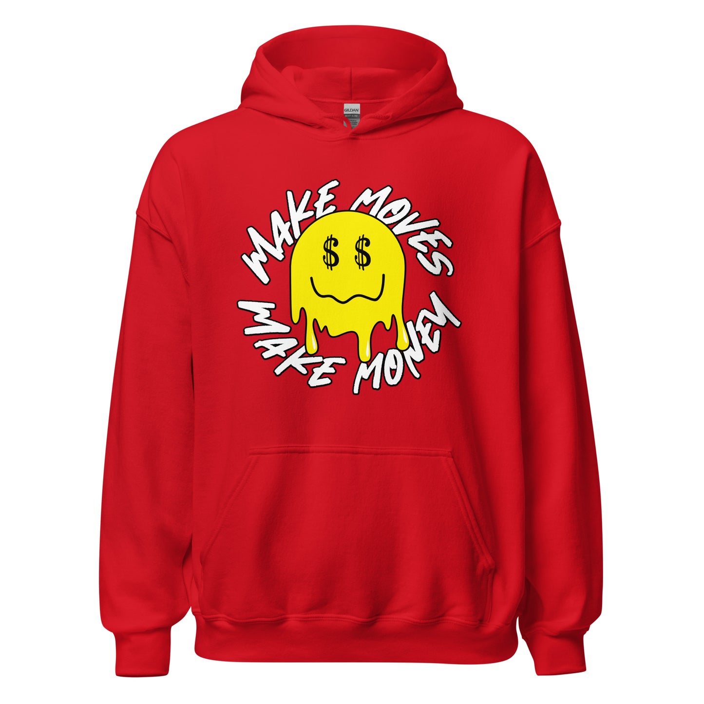 Smile - Make Moves Make Money Unisex Hoodie