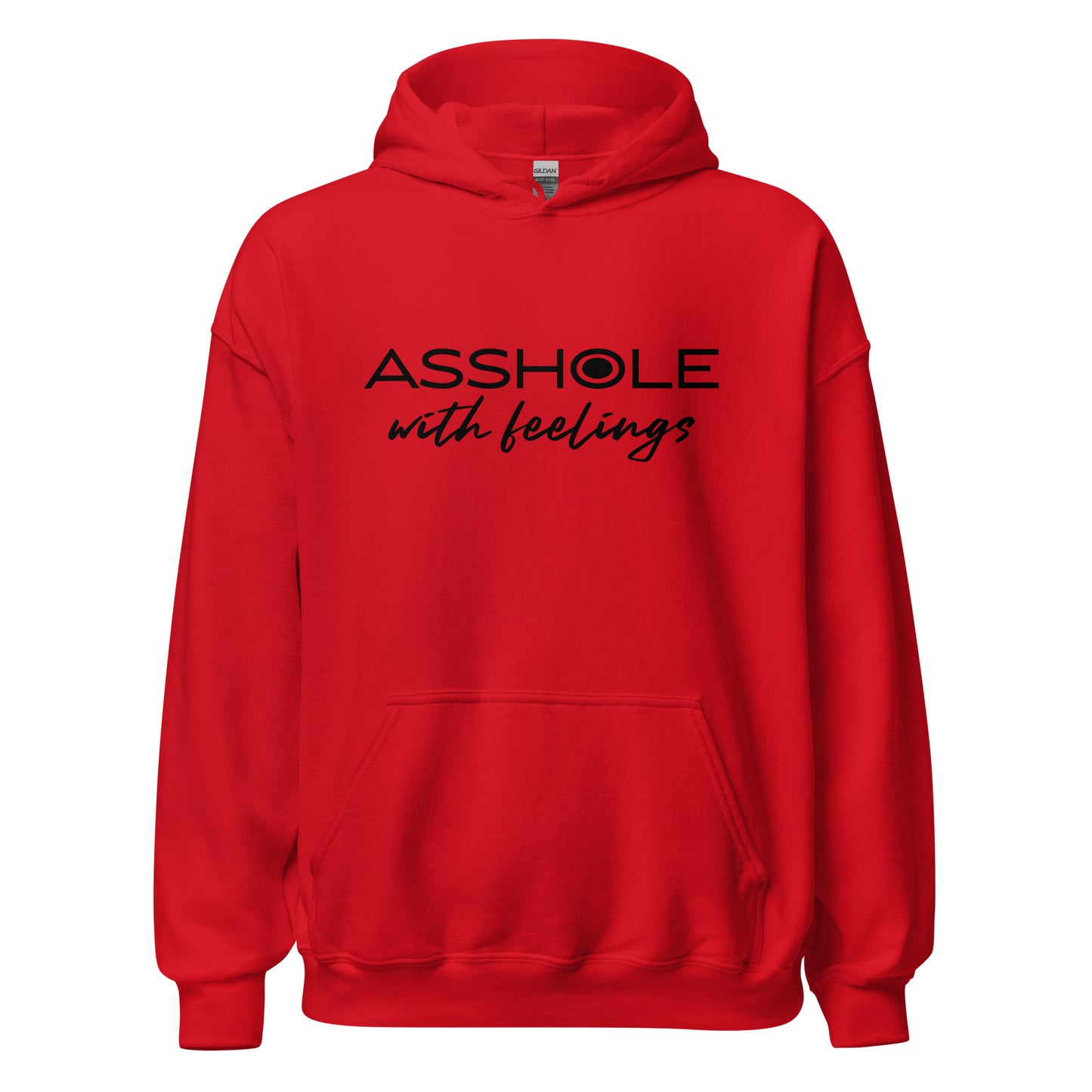 Asshole with feelings Unisex Hoodie