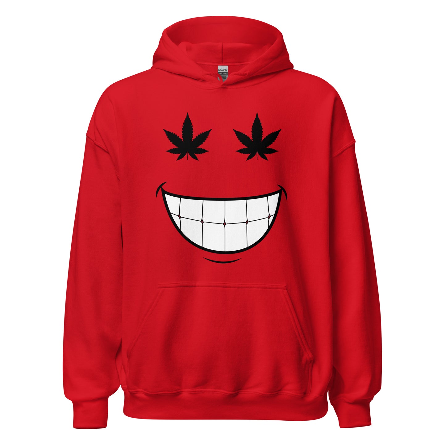 Cannabis Weed 420 Smiley Unisex Hoodie