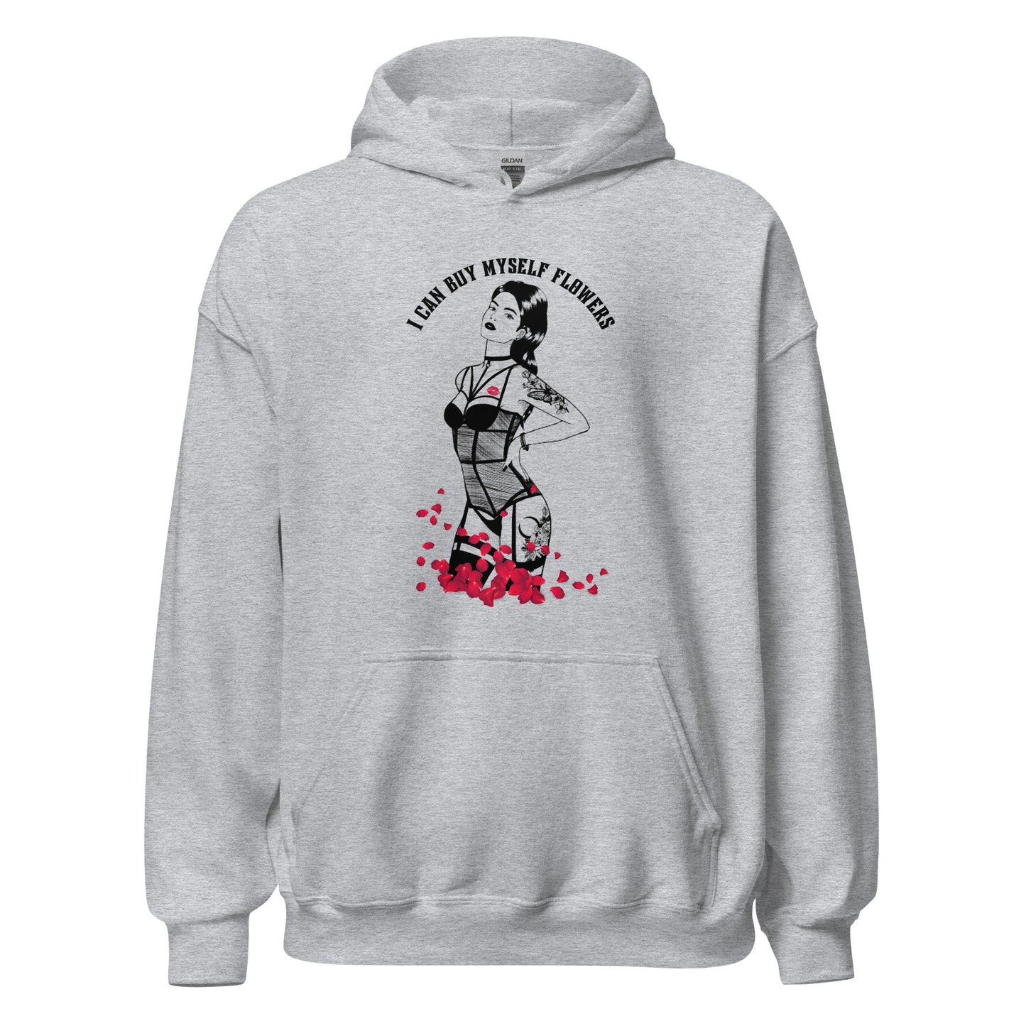 I Can Buy Myself Flowers Unisex Hoodie