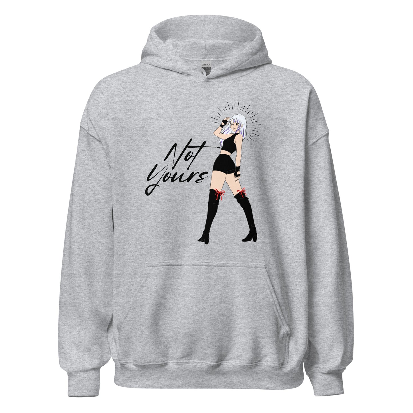 NOT Yours Japanese Anime Unisex Hoodie