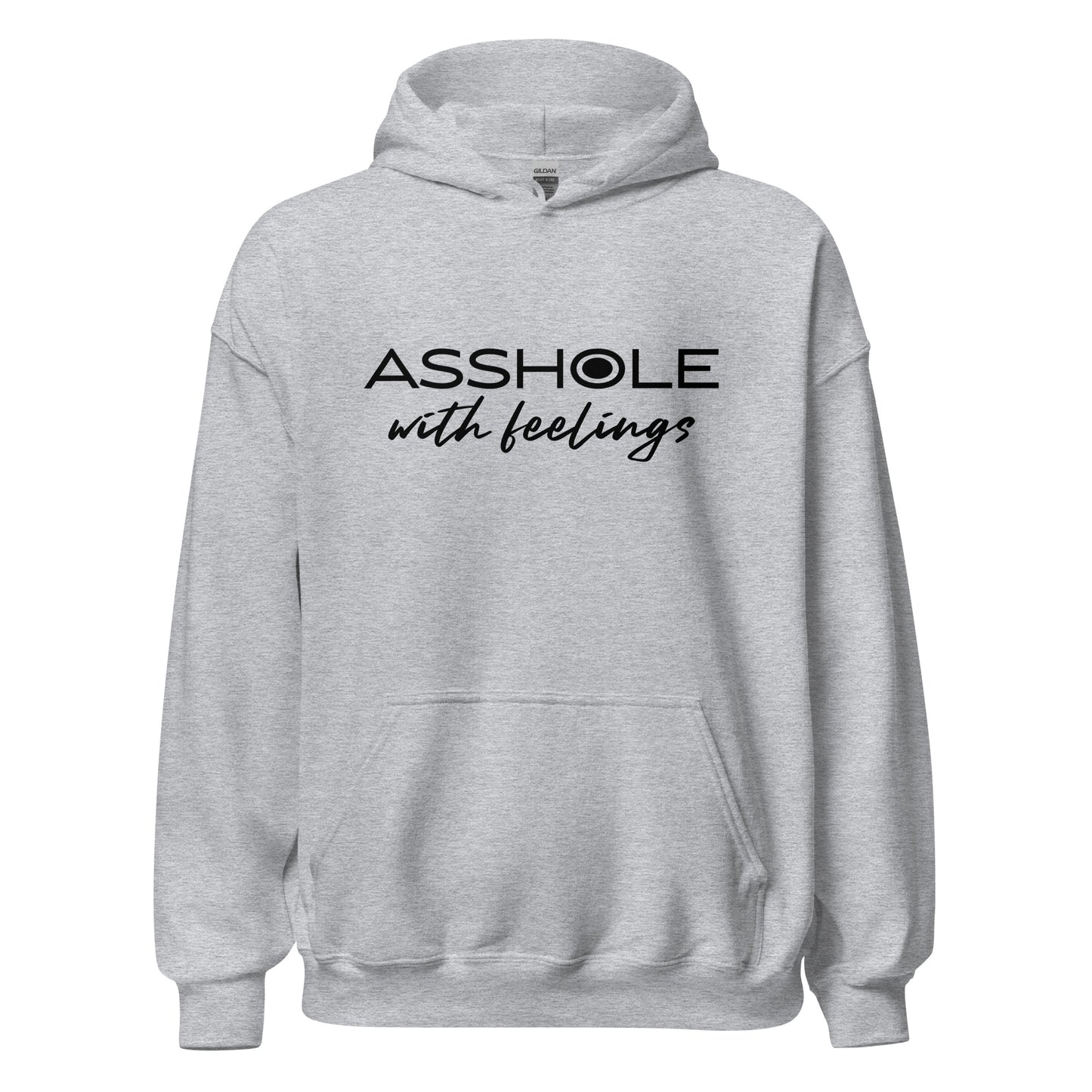 Asshole with feelings Unisex Hoodie