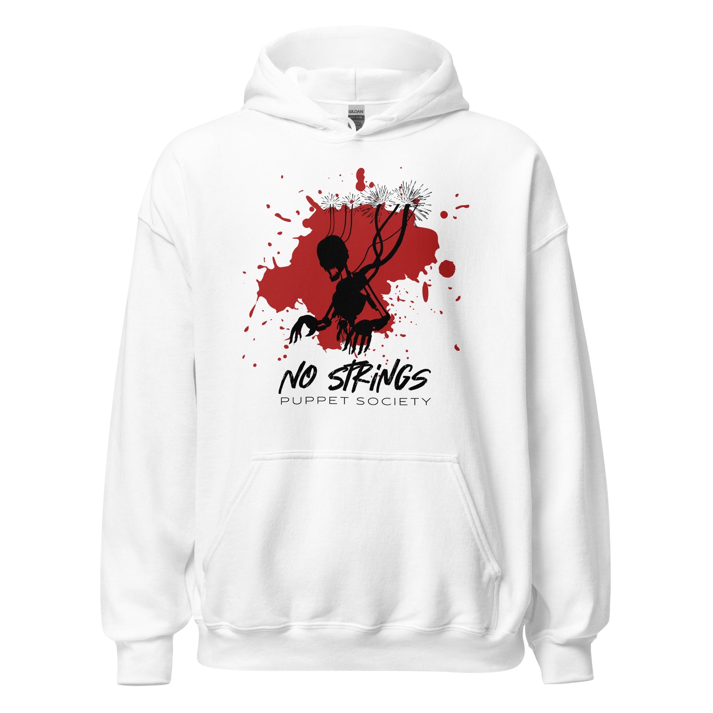 NO STRINGS - Puppet Society Unisex Hoodie