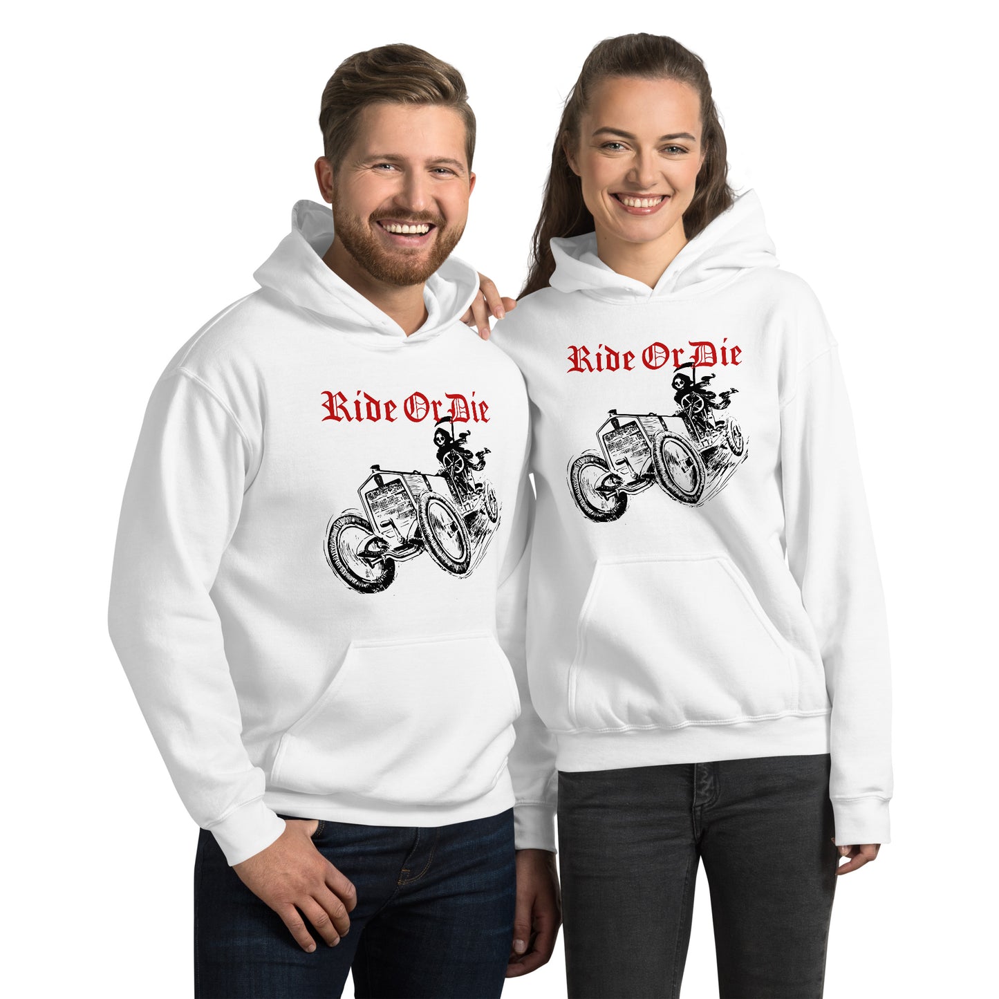 Ride or Die reaper Unisex Hoodie