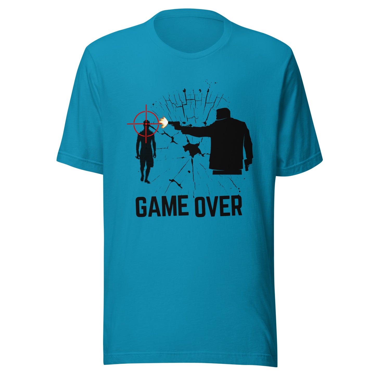 Shooter - GAME OVER Unisex t-shirt