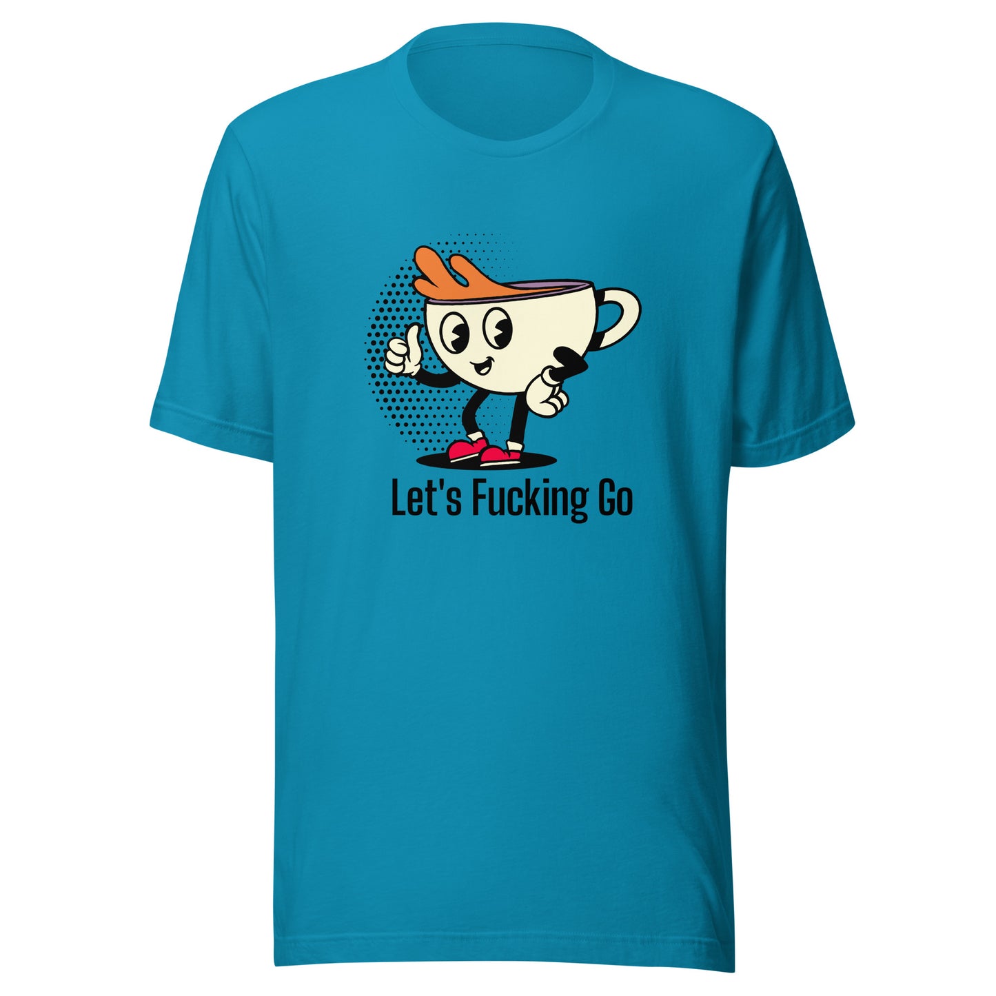 L-F-G let's fucking go coffee lover Unisex t-shirt