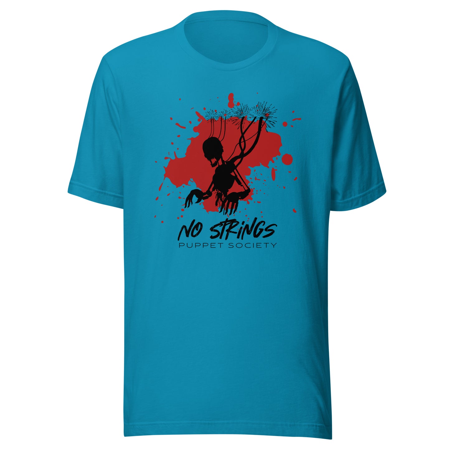 NO STRINGS - Puppet Society Unisex t-shirt