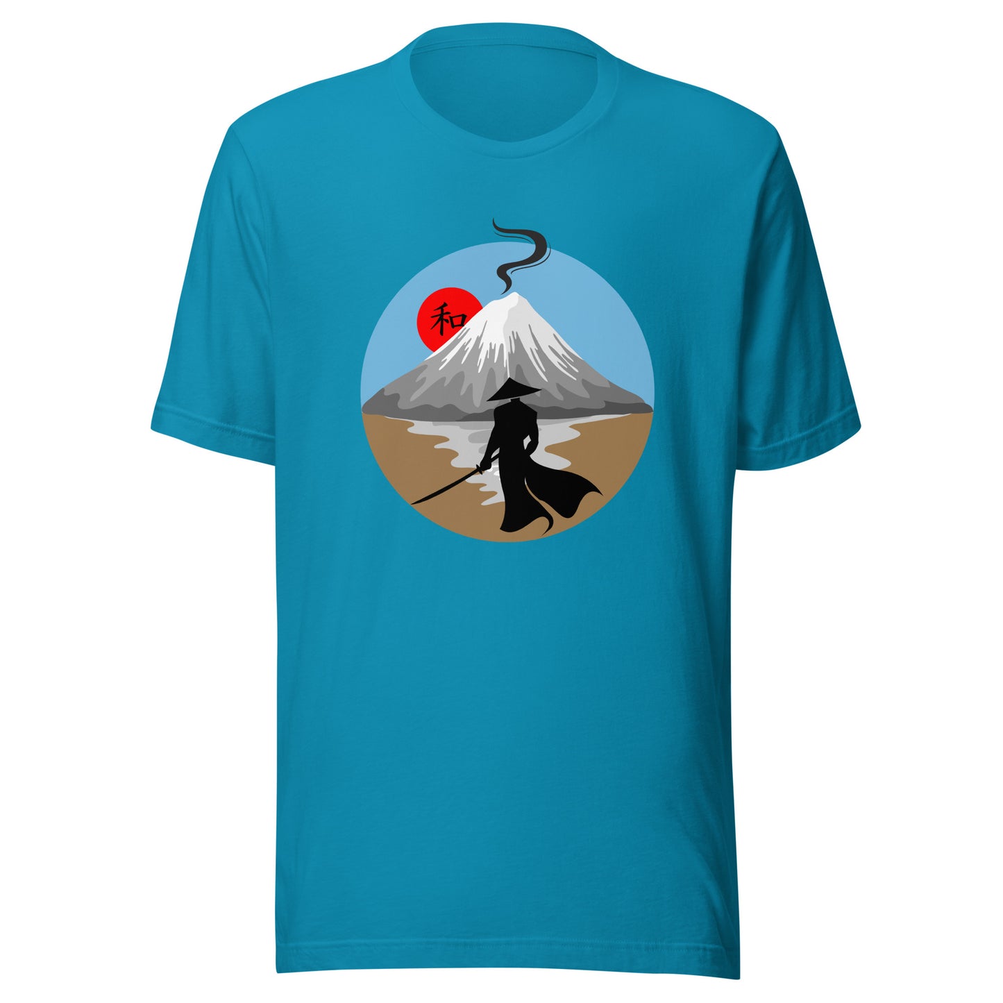 Samurai Warrior Mountain Top Unisex t-shirt