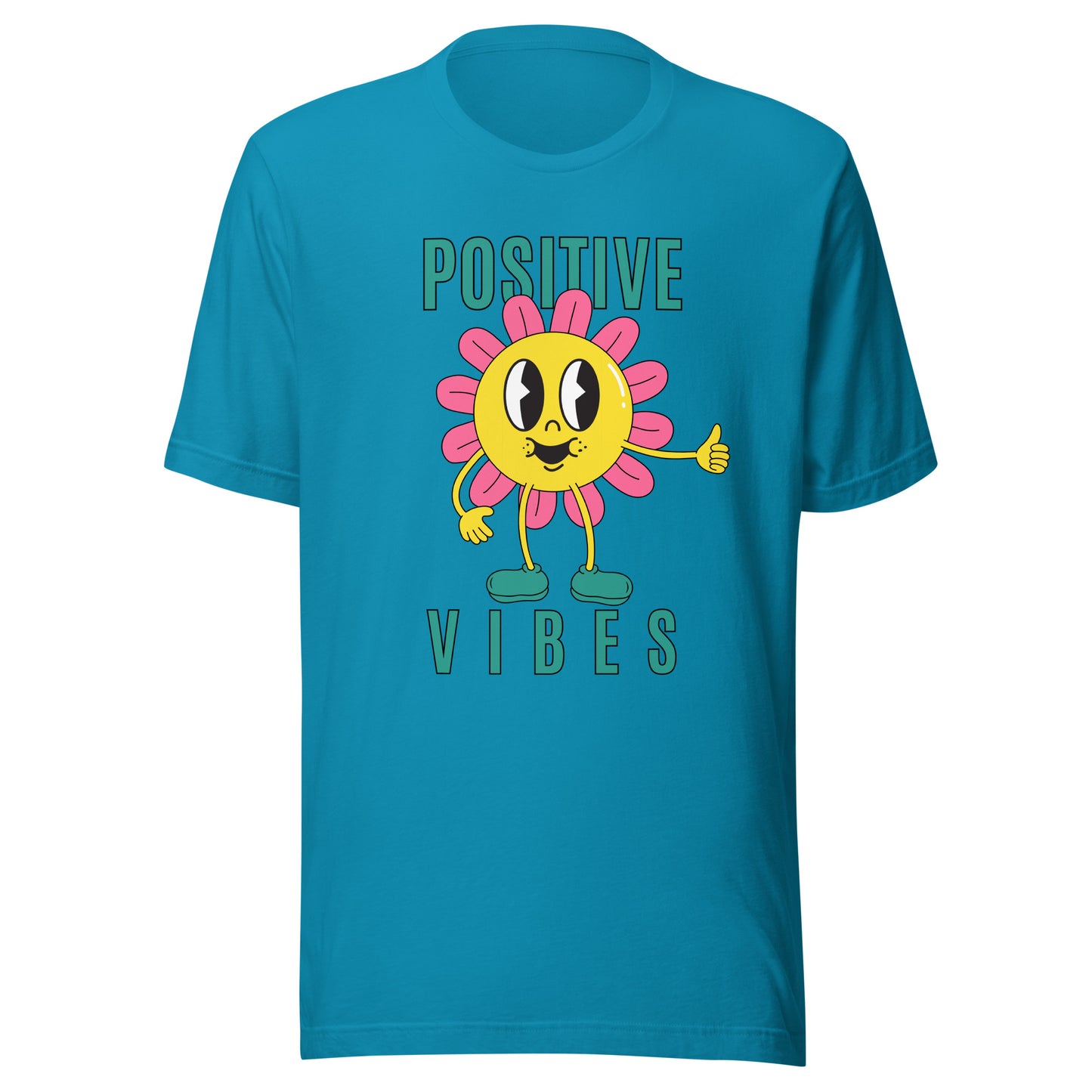 Positive Vibes Sunflower Unisex t-shirt