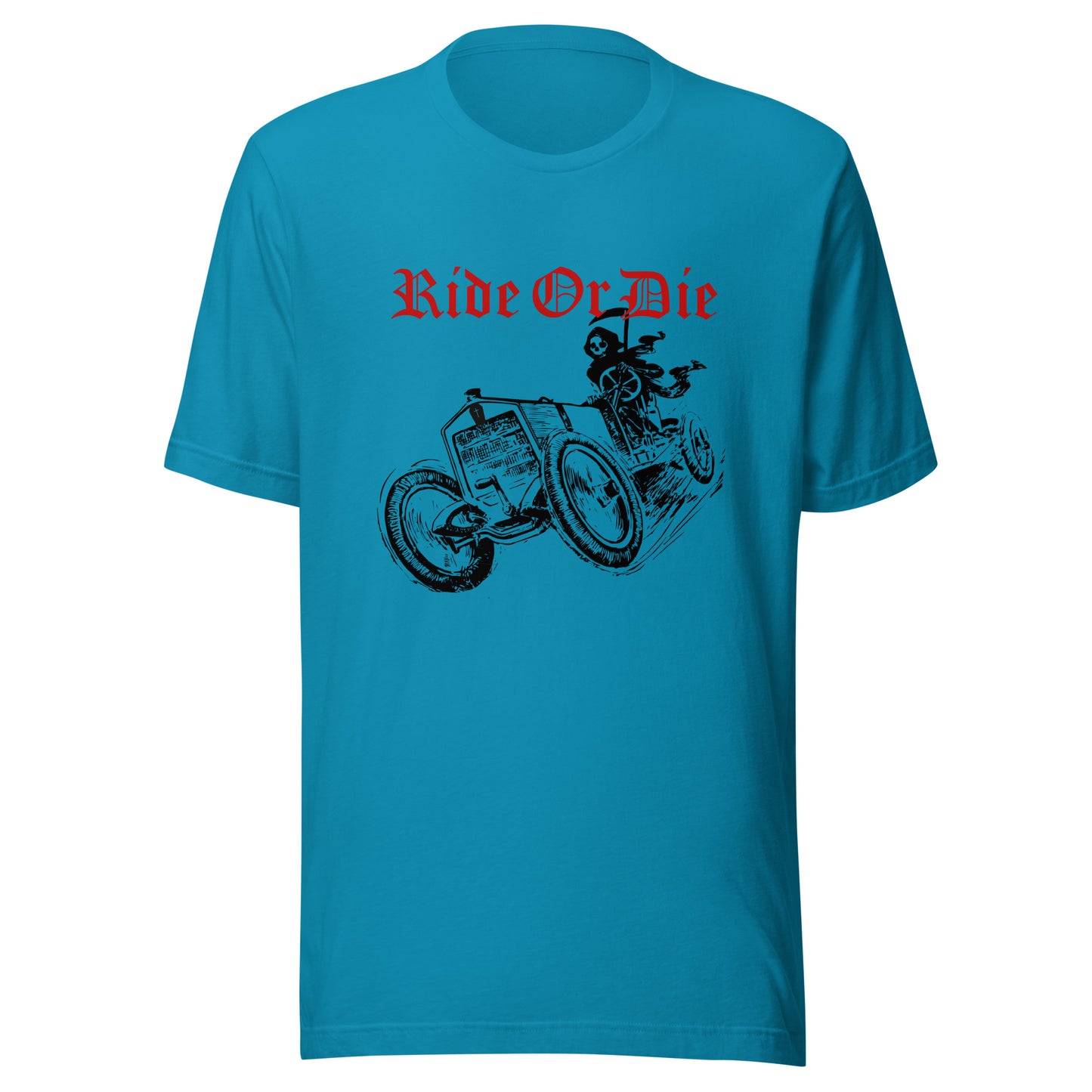 Ride or Die reaper Unisex t-shirt