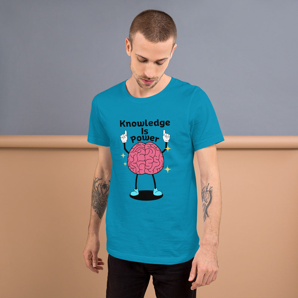 Knowledge is POWER Unisex t-shirt
